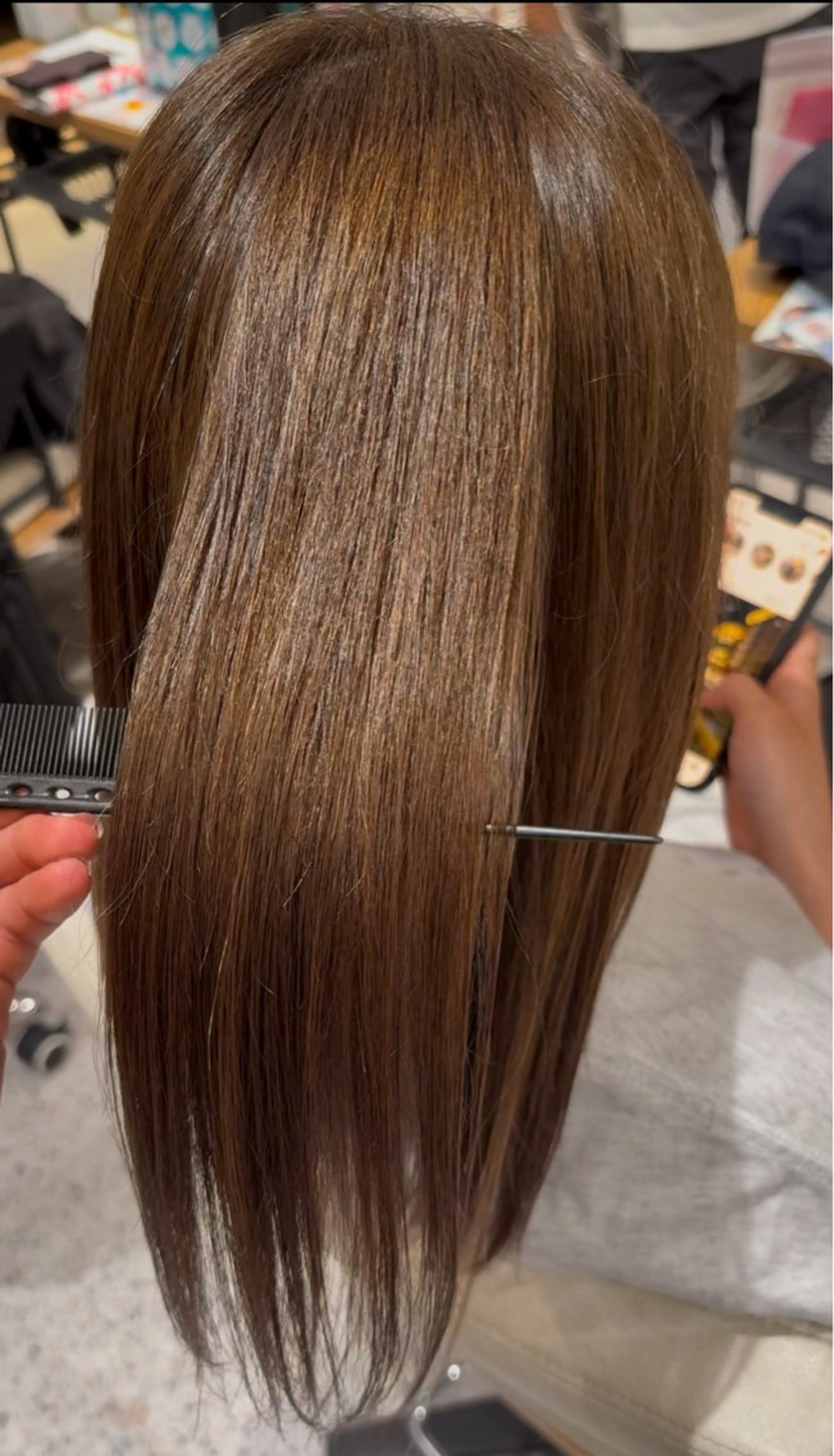 ロング カラー ヘアカラー ブリーチ/マツエク 𝓡𝓲𝓷🫧のマツエク・マツパデザイン