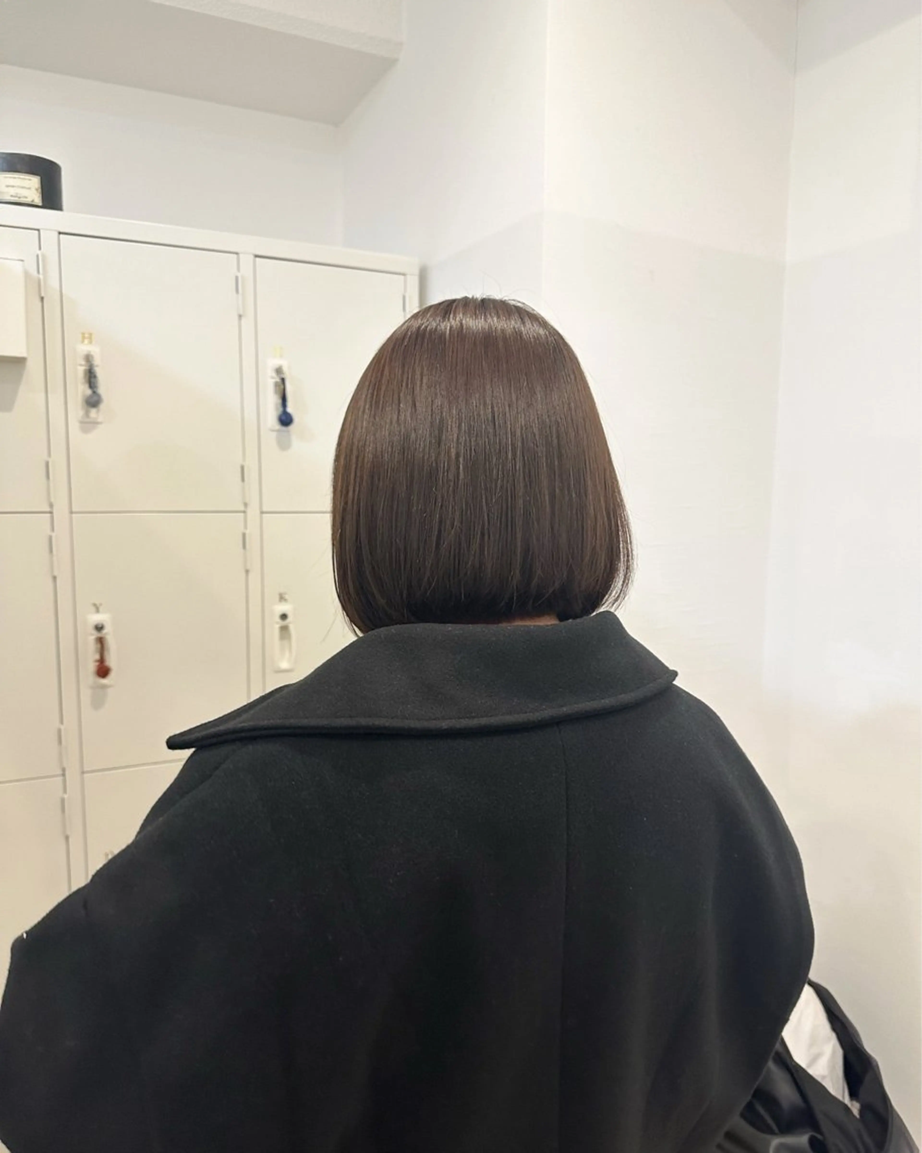 ショート ボブ カット ヘアカラー 梅田/柔らかカラー/ オオハシ リナコのヘアスタイル