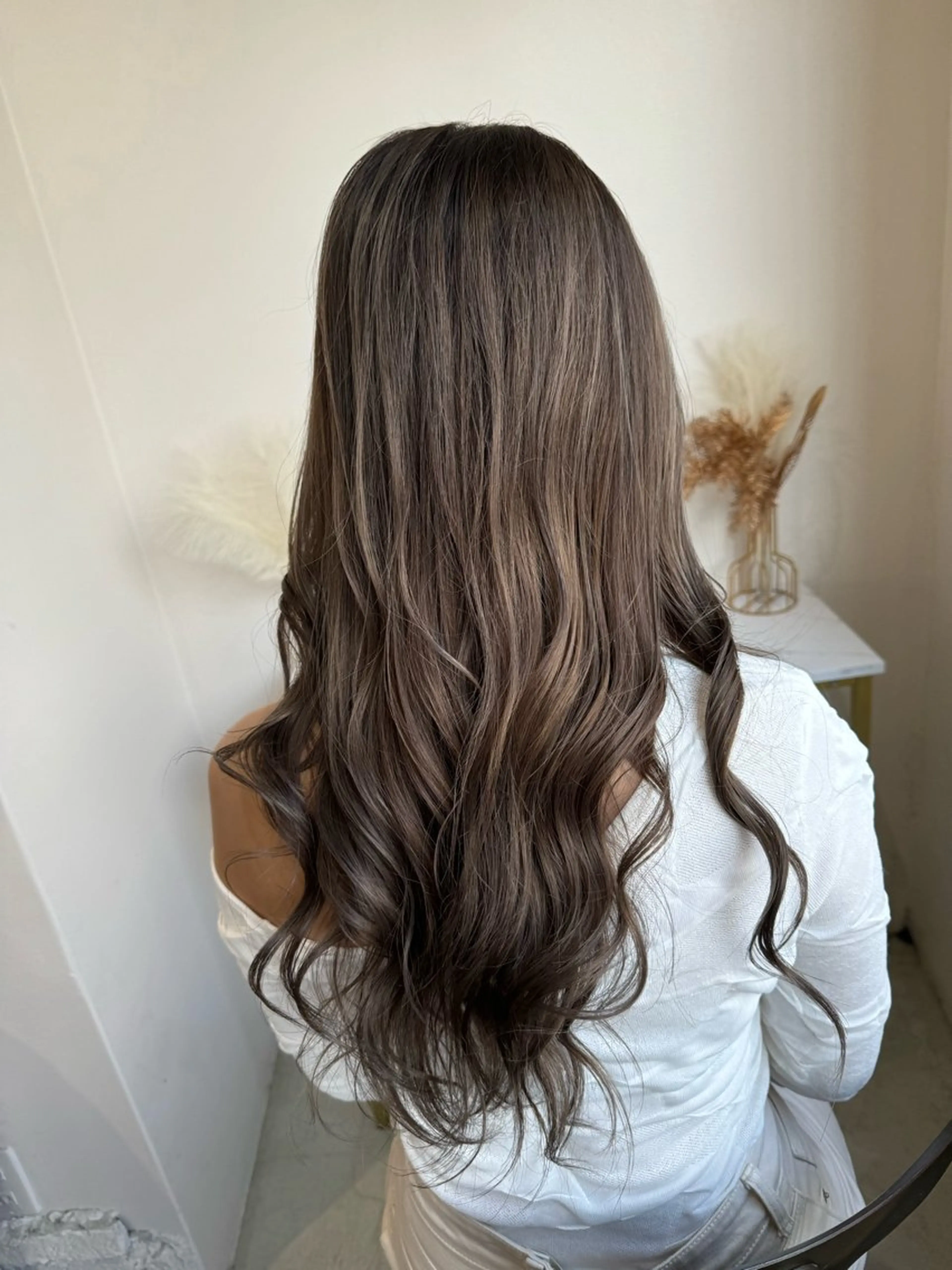 ロング ハイライト ヘアカラー トリートメント &SONS所属・&SONS 小林亨のヘアスタイル