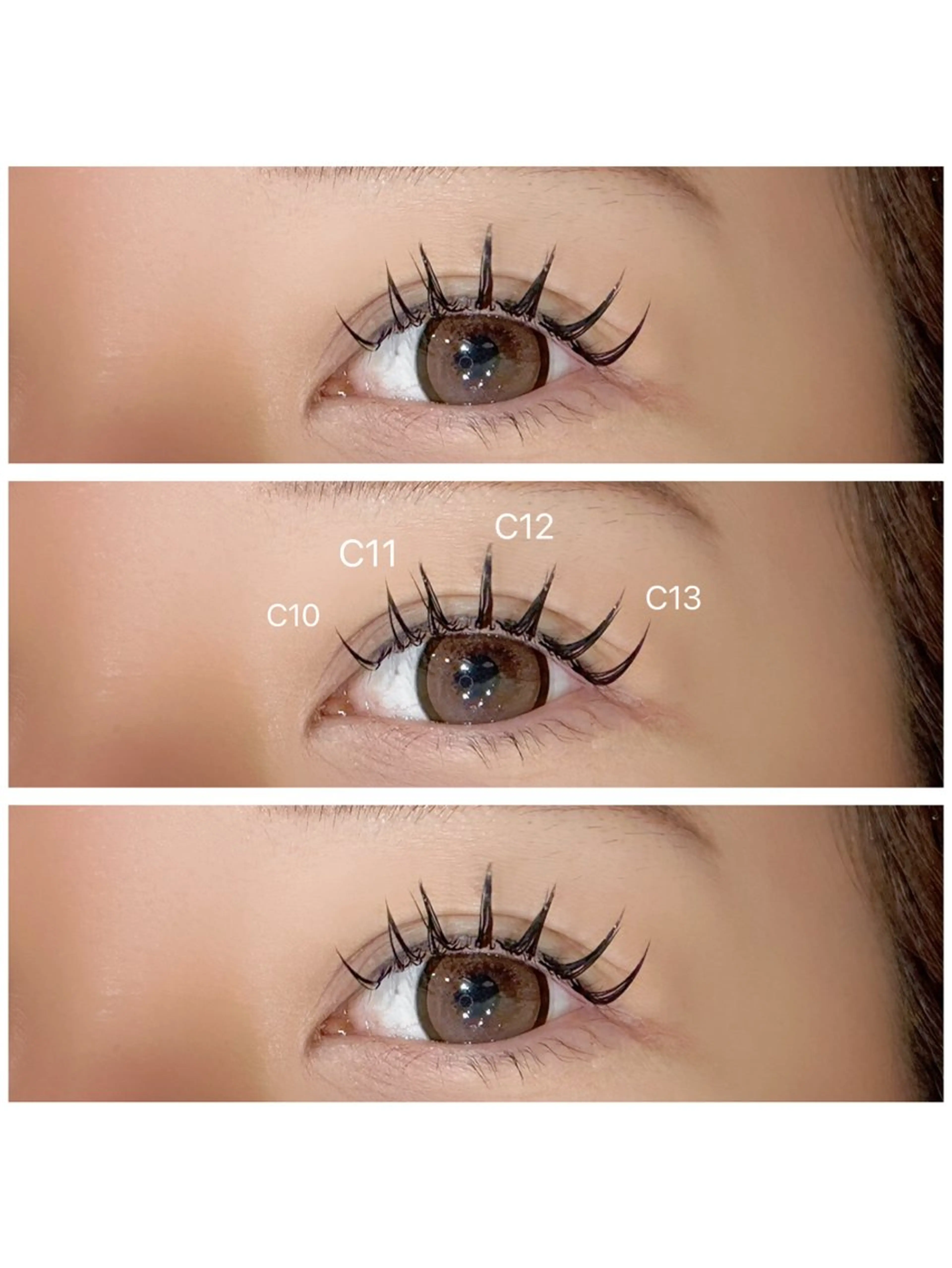 マツエク・マツパ マツエク Mellis EYE BEAUTY 北花田店所属・横田 帆咲のマツエク・マツパデザイン