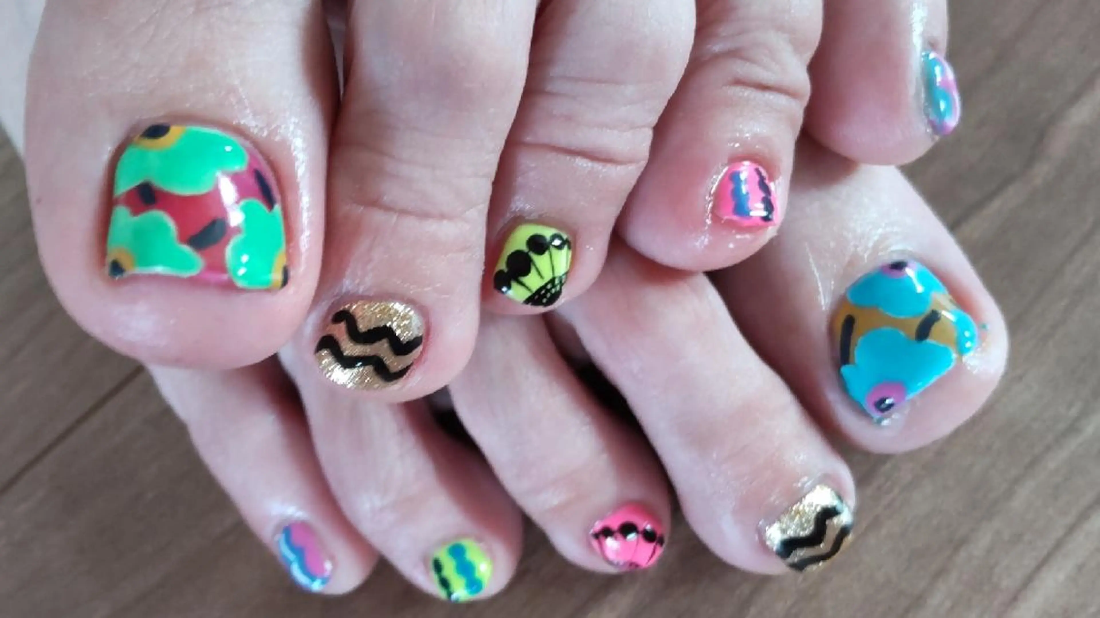 ネイル infinity skyのネイルデザイン