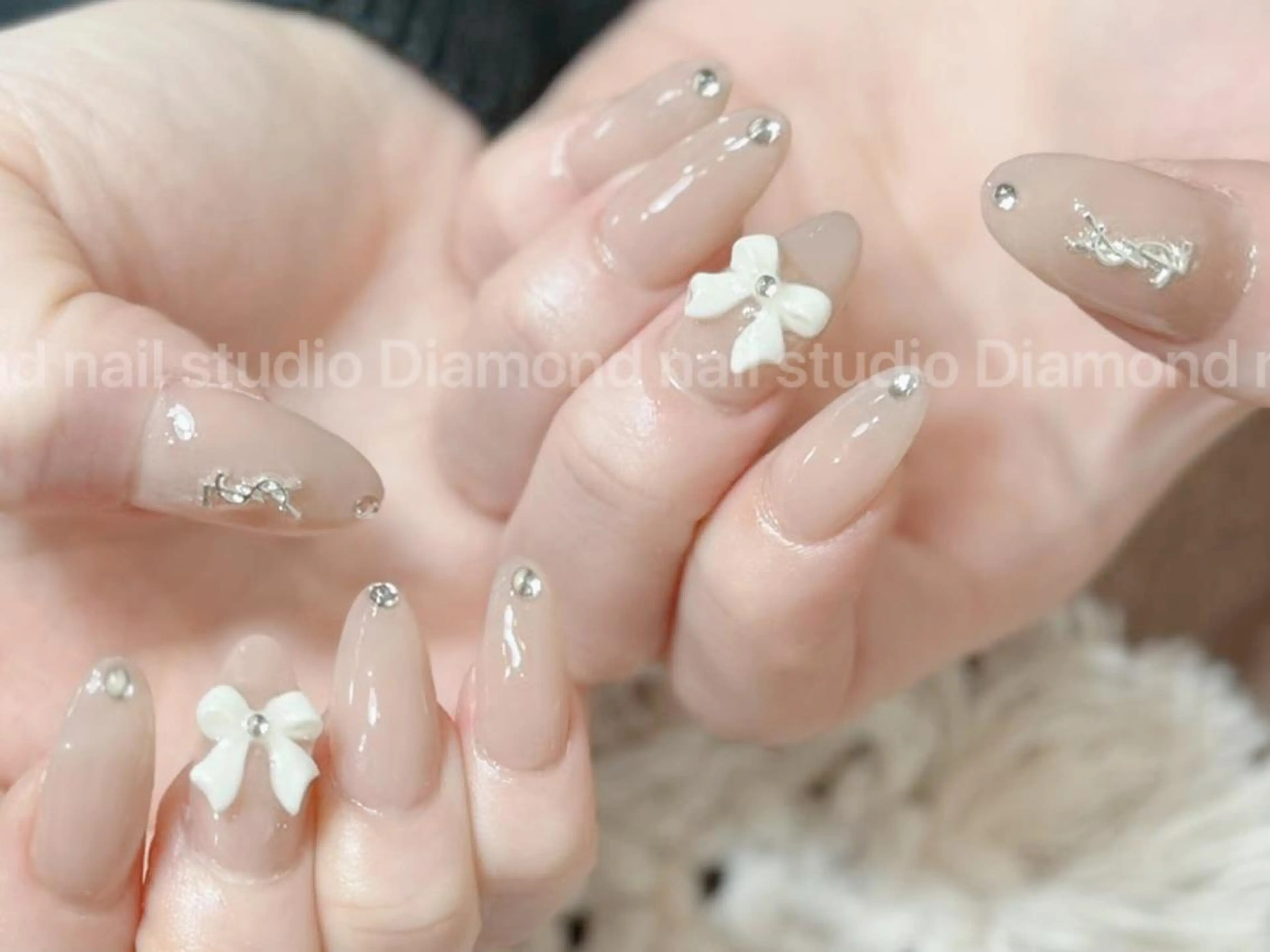 ネイル ハンドネイル DIAMOND Nail🍒のネイルデザイン