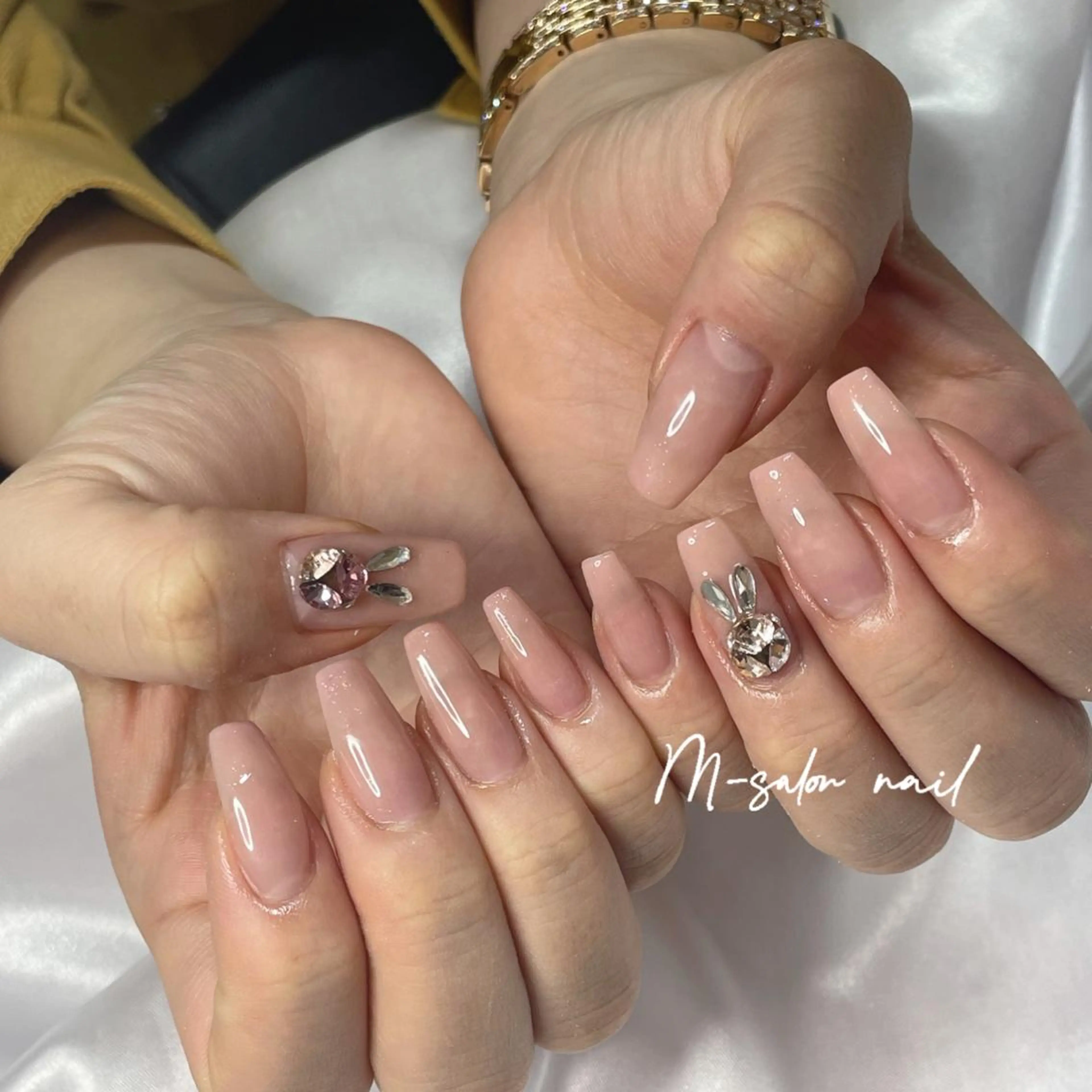 ネイル ハンドネイル 韓国/網紅/パーツ M-salonのネイルデザイン