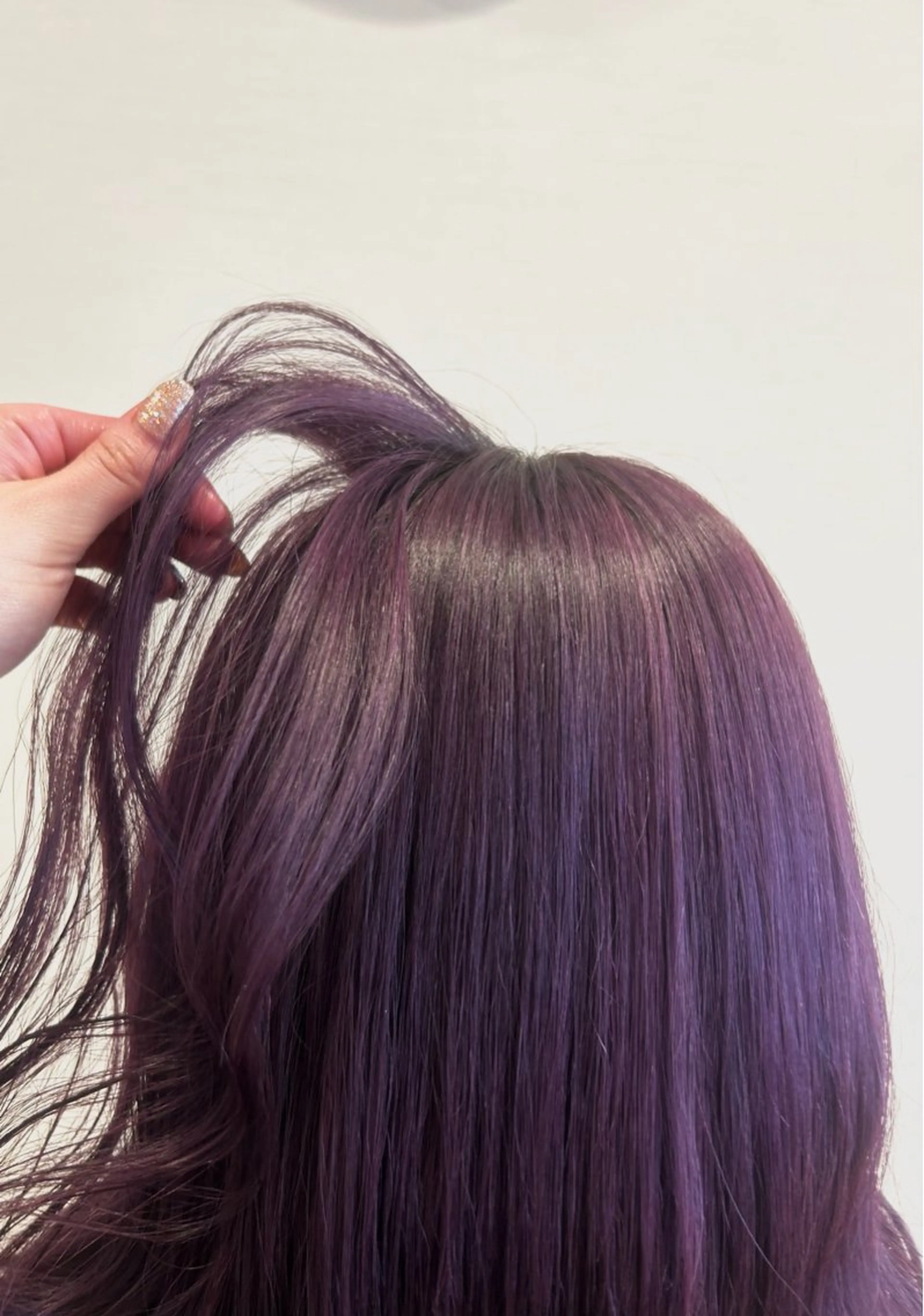 セミロング カラー ミ ユのヘアスタイル