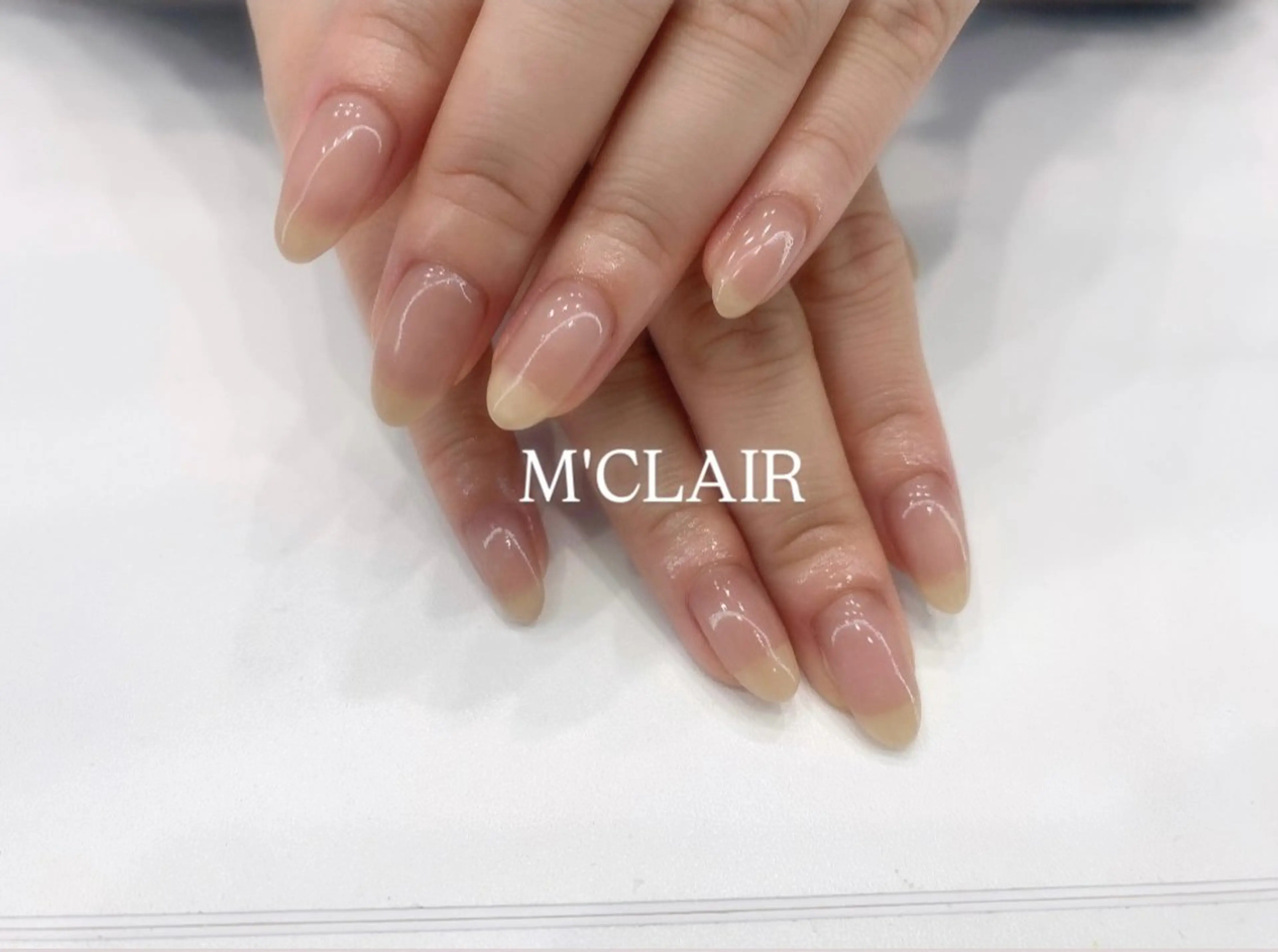 ネイル ワンカラーネイル M'CLAIR所属・M'CLAIR makikoのネイルデザイン