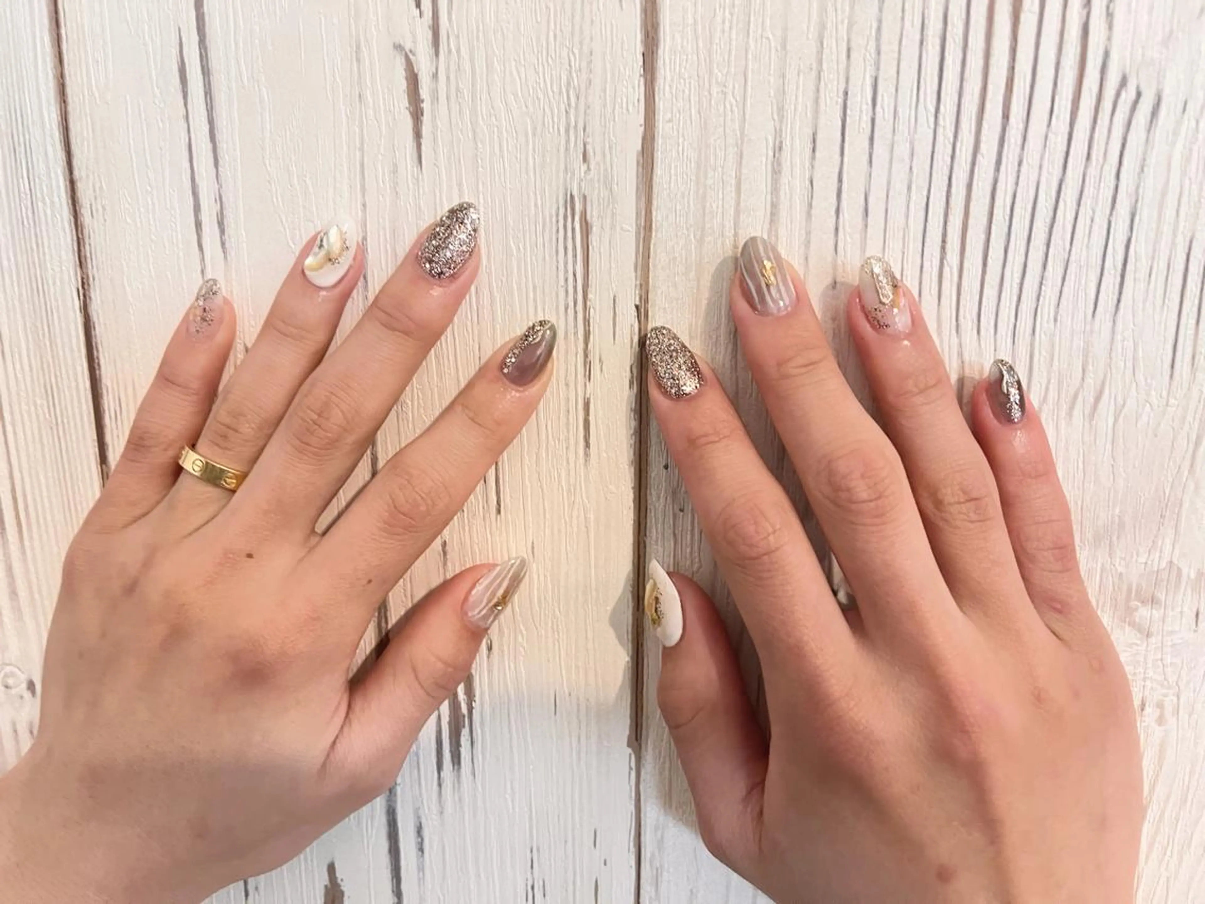 ネイル ハンドネイル 渡邊 亜貴のネイルデザイン