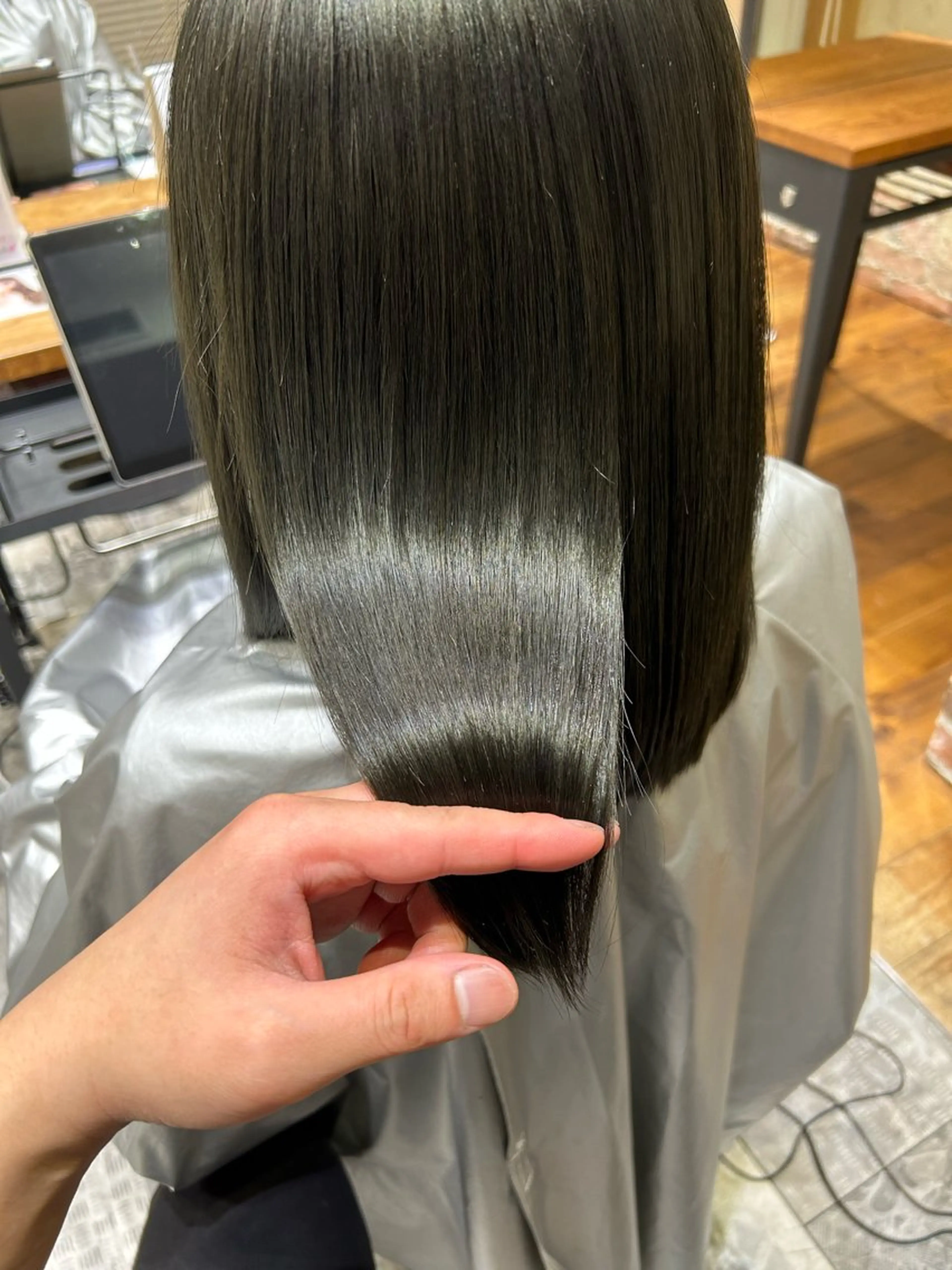 ショート 新宿✨顔周りカット 韓国ヘア/坂本亜裟海のヘアスタイル