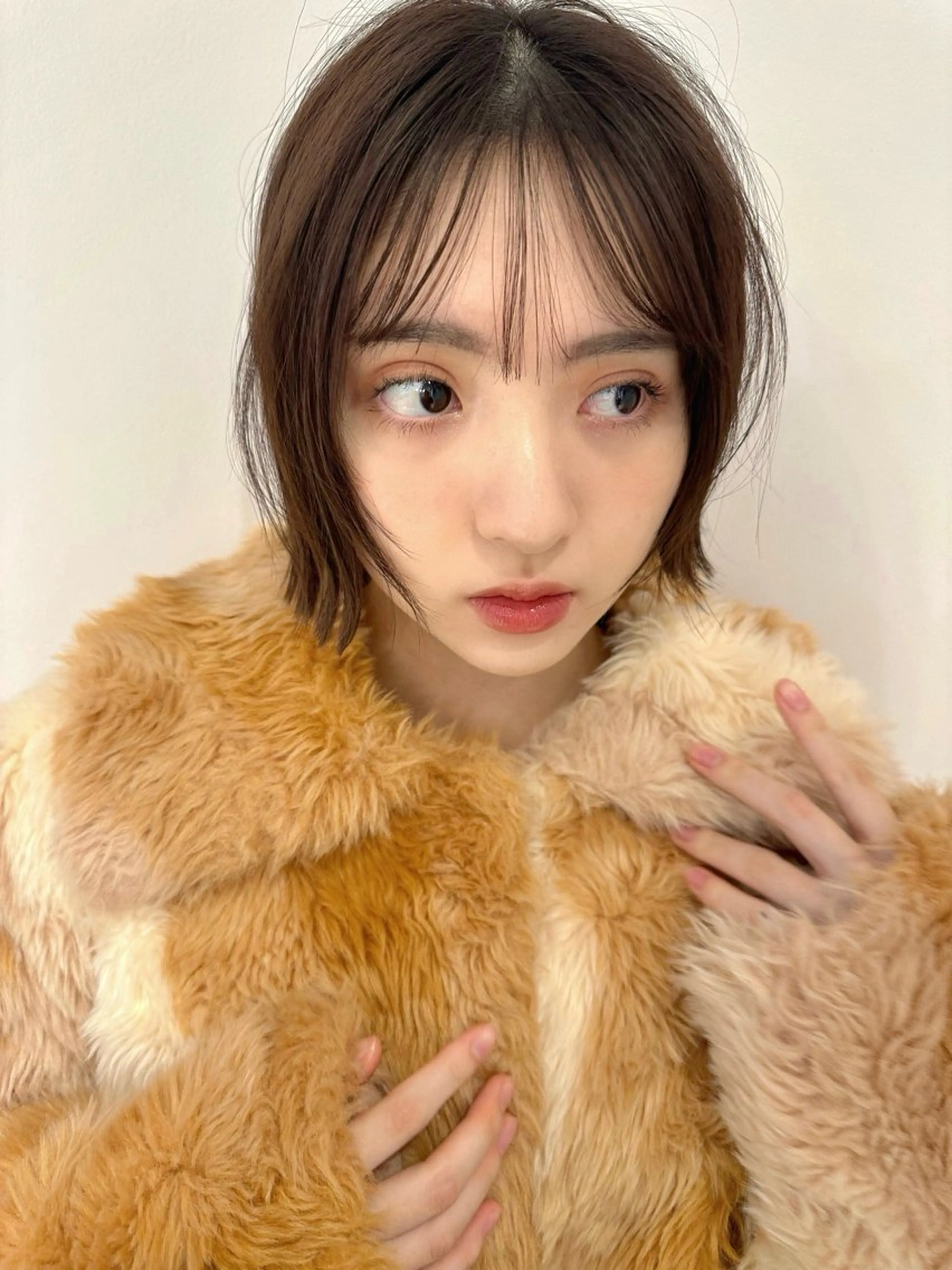 ミディアム ボブ カット ヘアカラー トリートメント トレンドヘア🌿 chinariのヘアスタイル