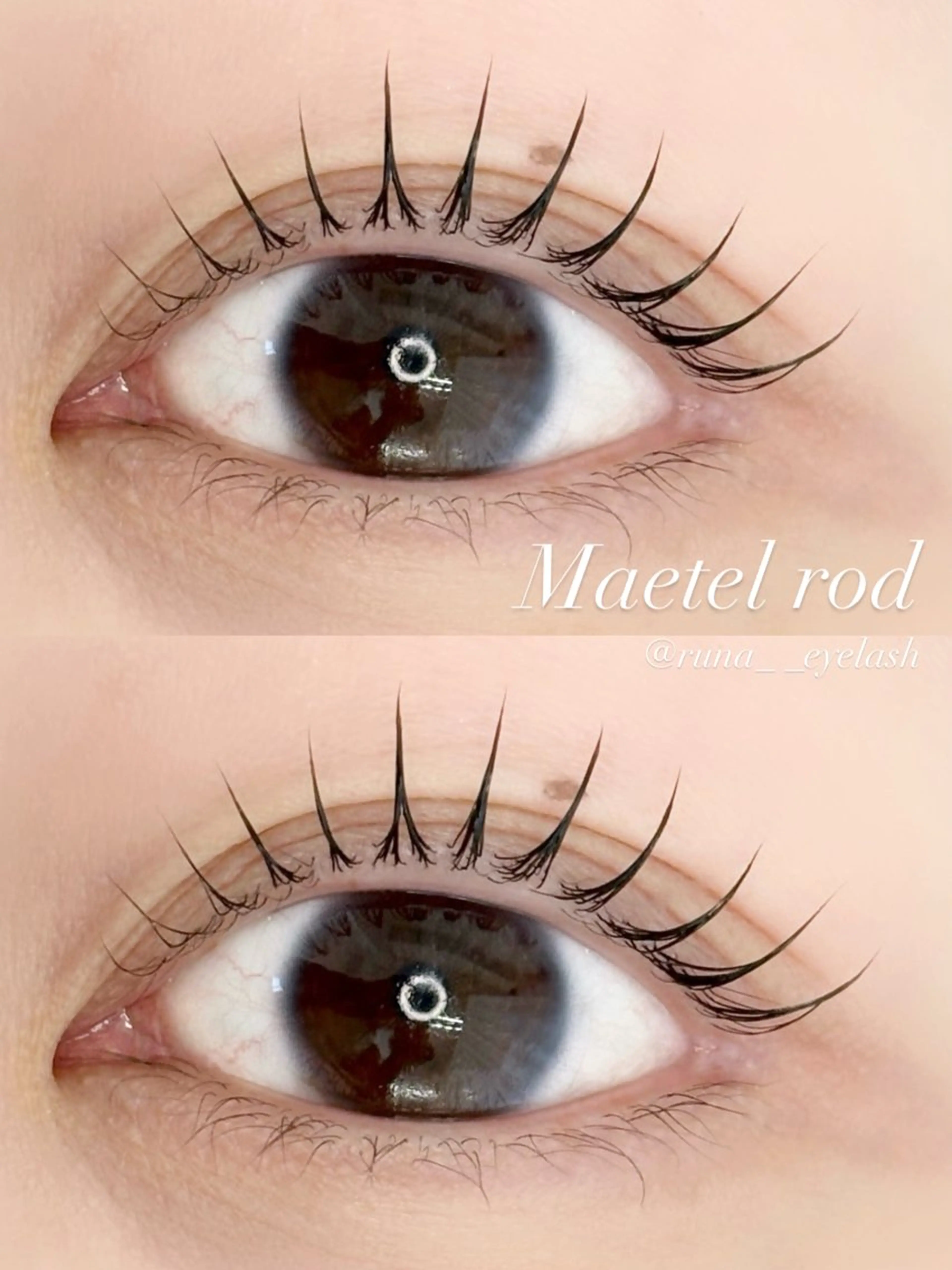 マツエク・マツパ kondo runaのマツエク・マツパデザイン