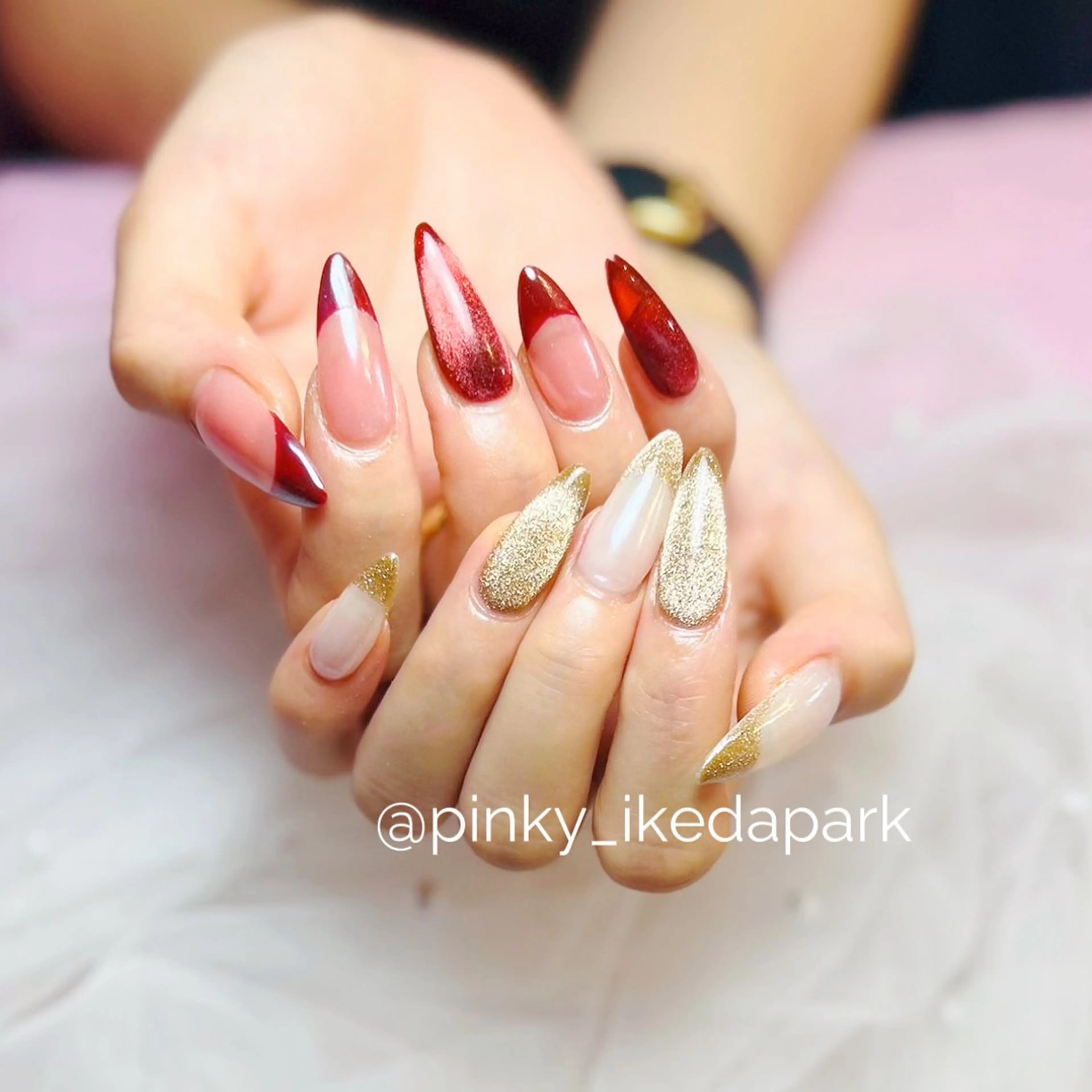 ネイル ハンドネイル PINKY nail所属・ピンキー 池田公園店のネイルデザイン