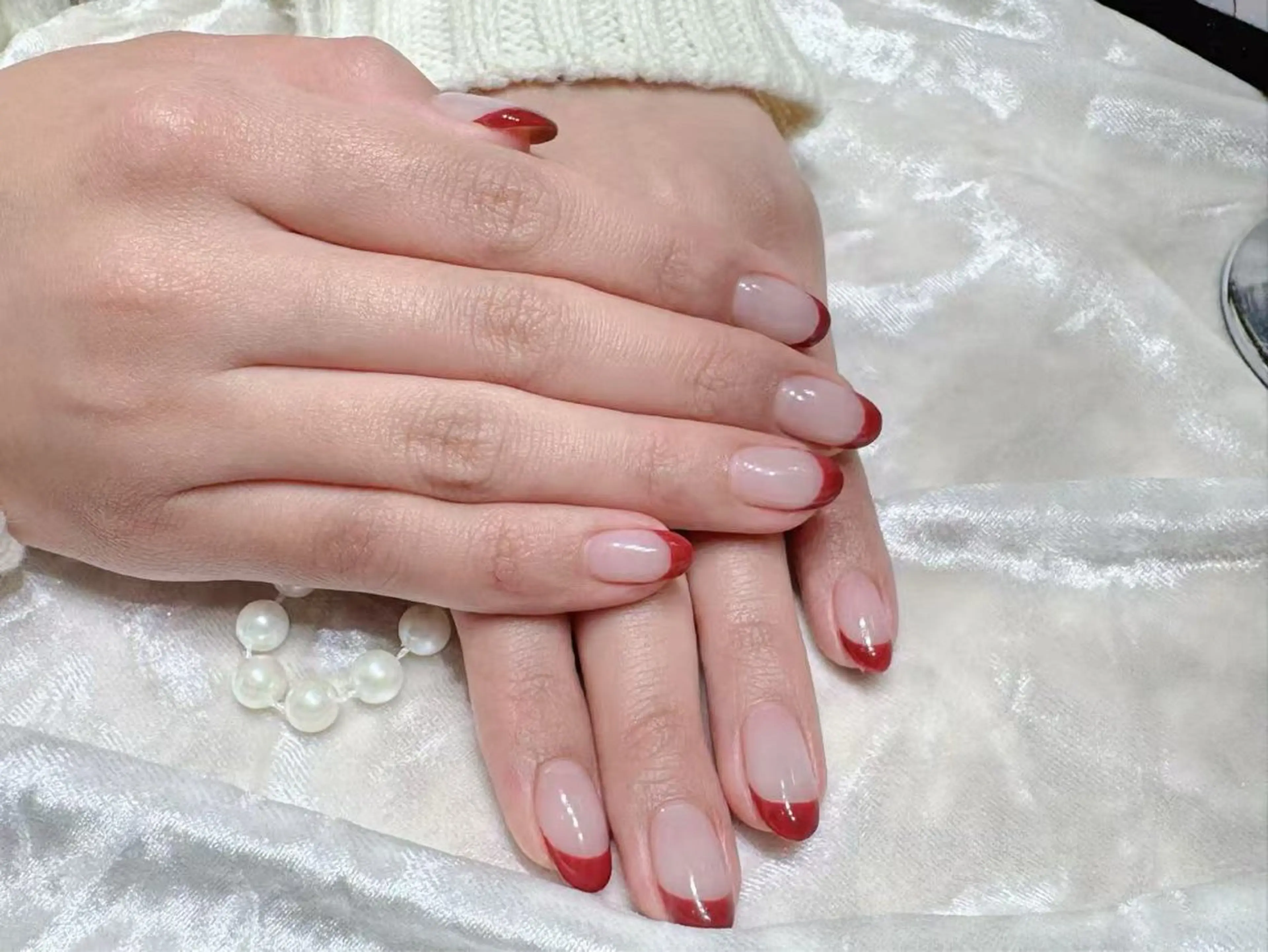 ネイル アートネイル フットネイル ジェルネイル ハート マグネットネイル Babarla Nailのネイルデザイン