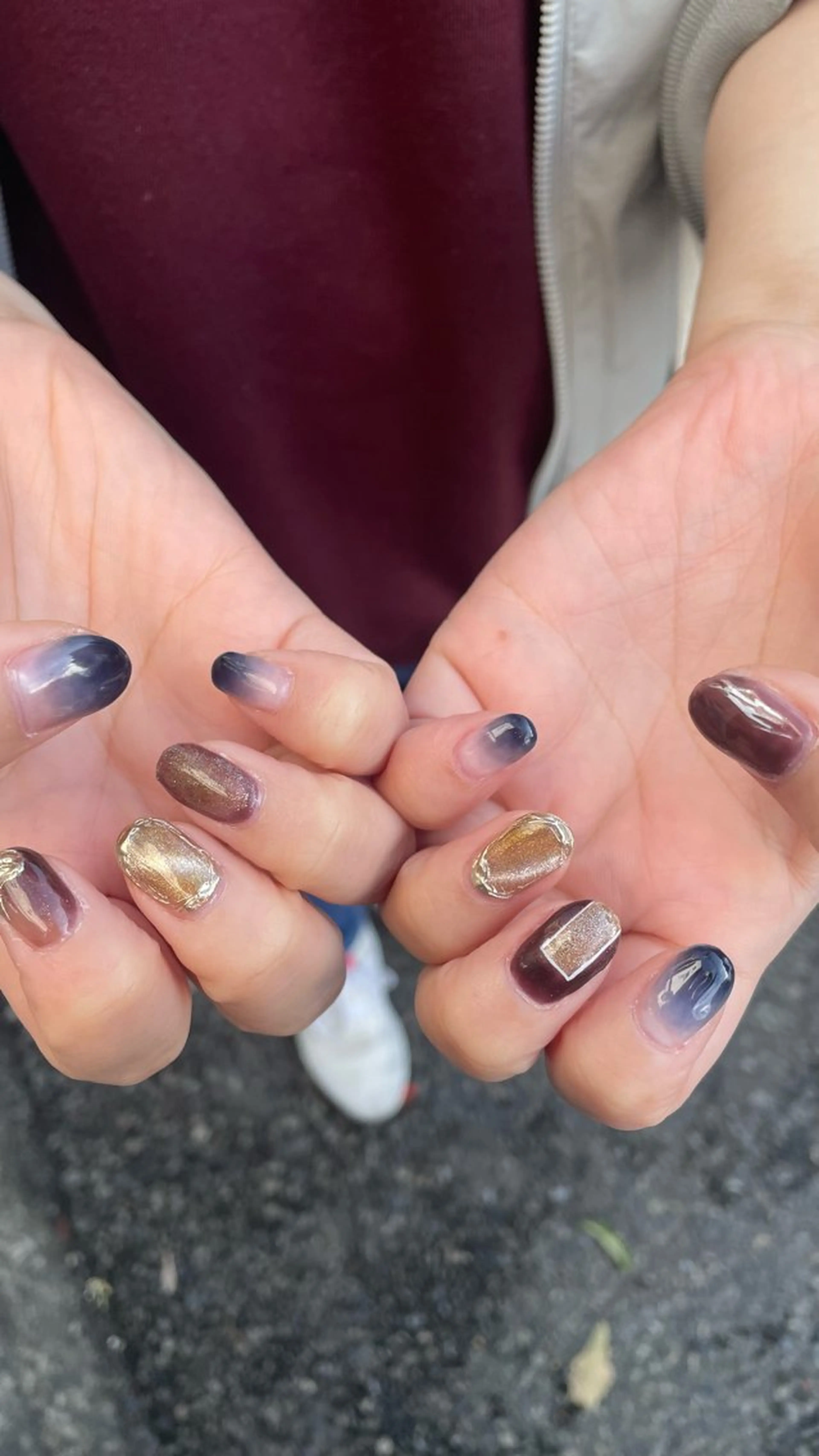 ネイル ハンドネイル LINXS aosaのネイルデザイン