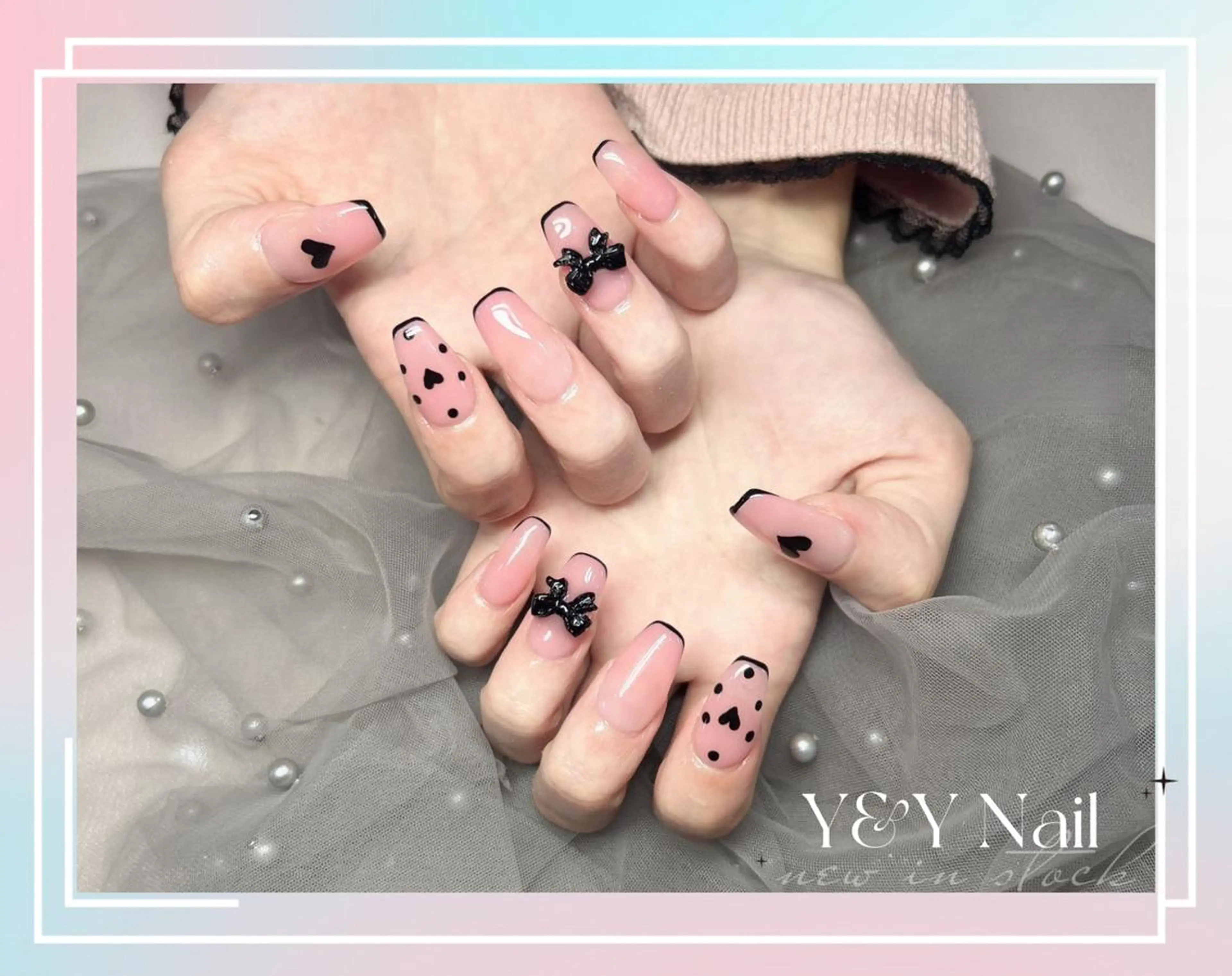ミディアム ハンドネイル ハンドケア Y&Y Nail Salonのネイルデザイン