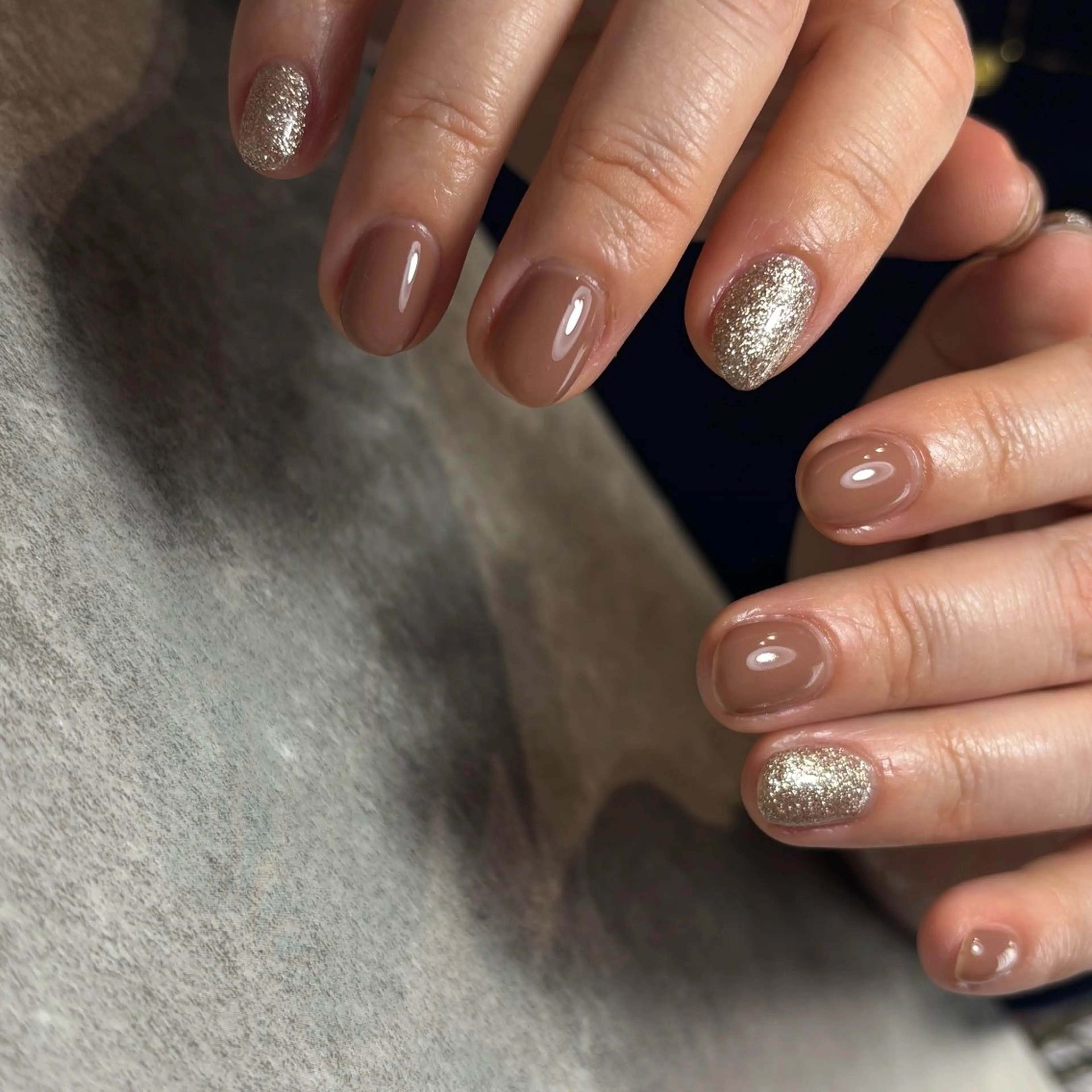 ネイル ハンドネイル nagaoフィルイン パラジェル長さだしのネイルデザイン