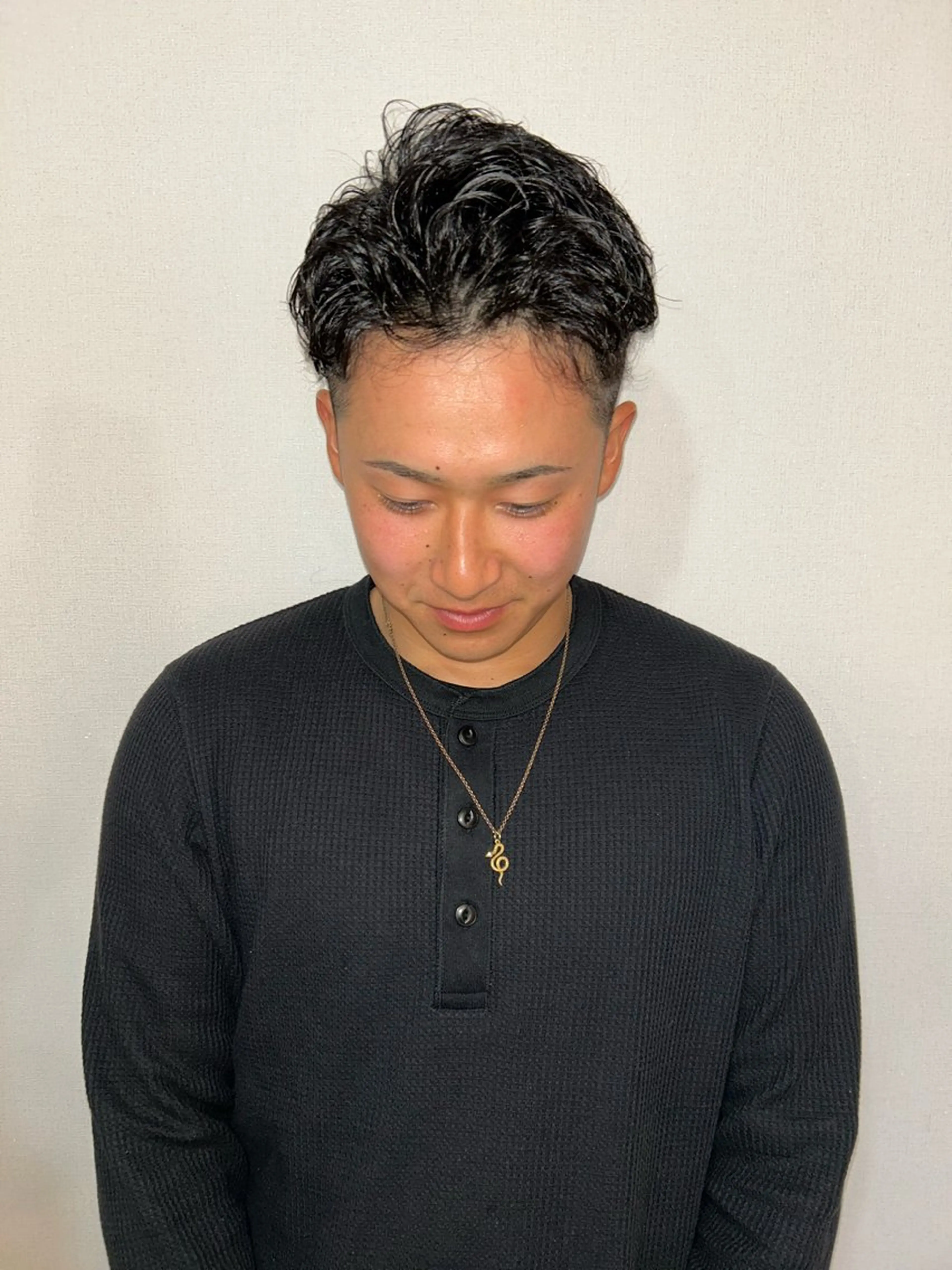 パーマ メンズ やさかわ ももかのヘアスタイル