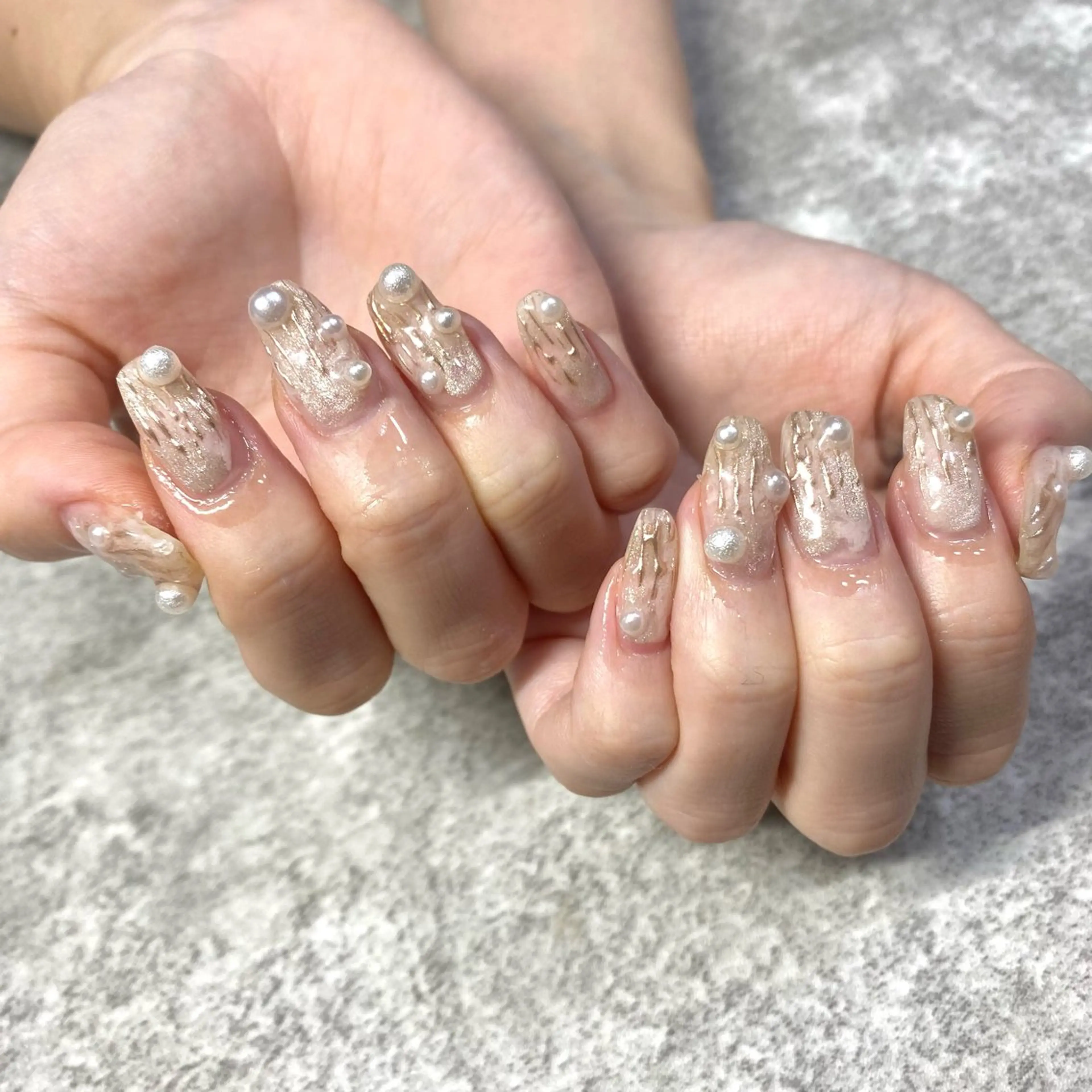 ネイル ニュアンスネイル ハンドネイル ★Rinail... .のネイルデザイン