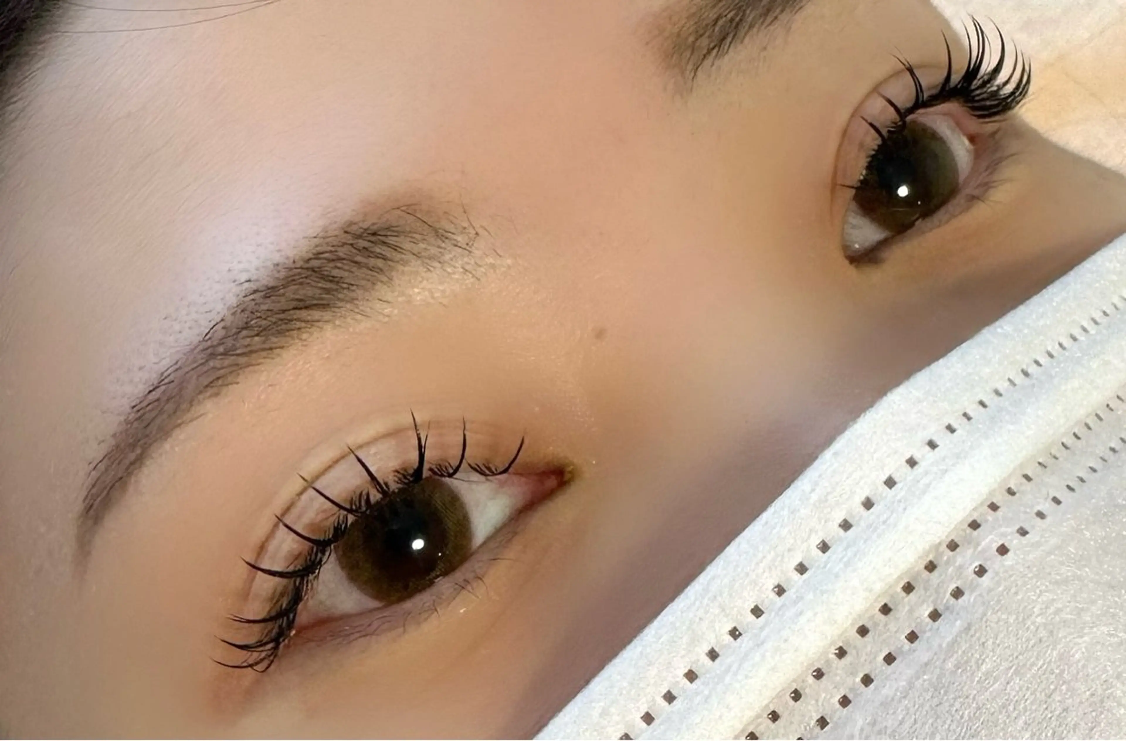 マツエク・マツパ 束感まつ毛 フラットラッシュ lilou/ eyelashのマツエク・マツパデザイン