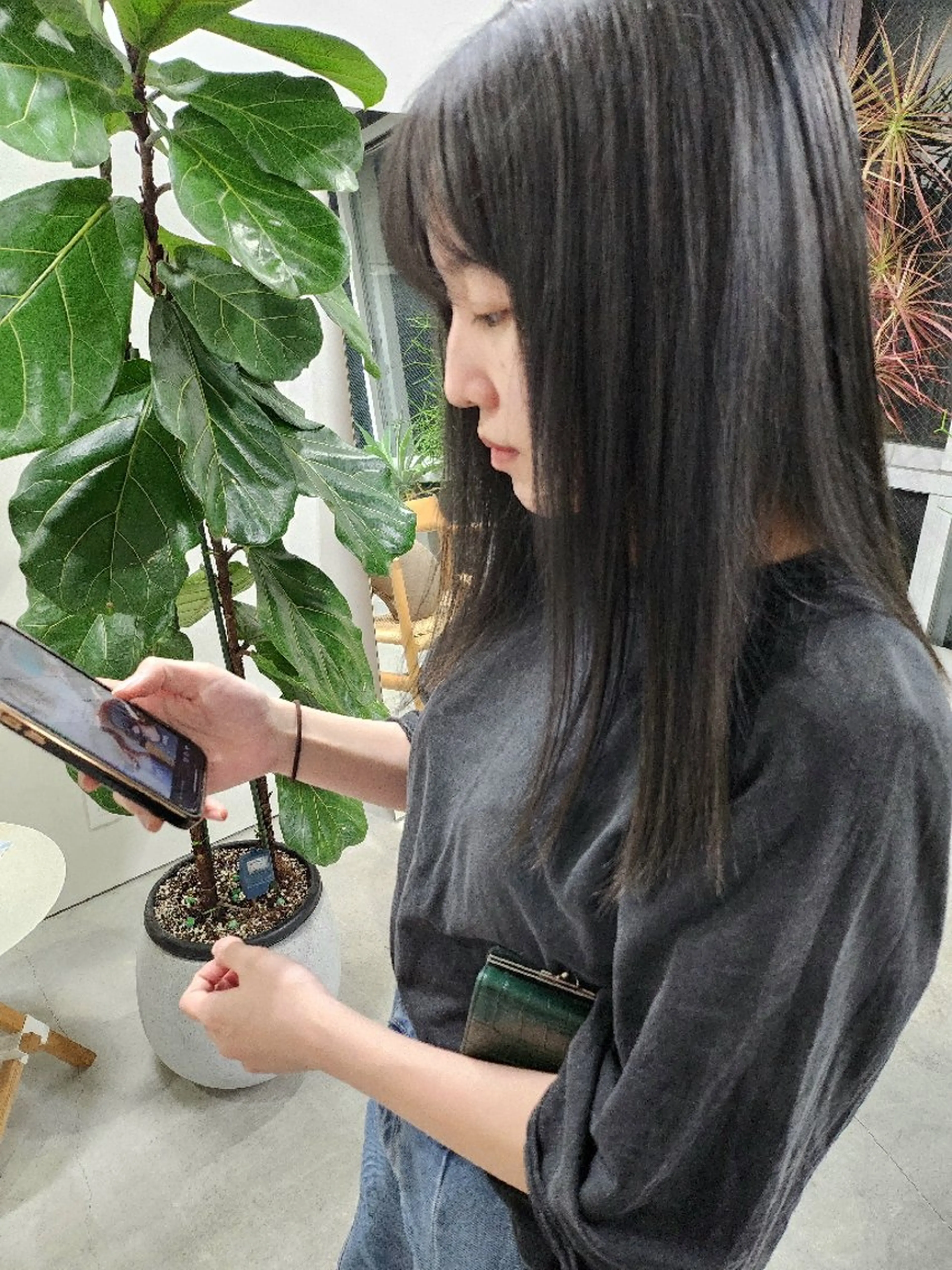 カラー ロング 前山 夏樹のヘアスタイル