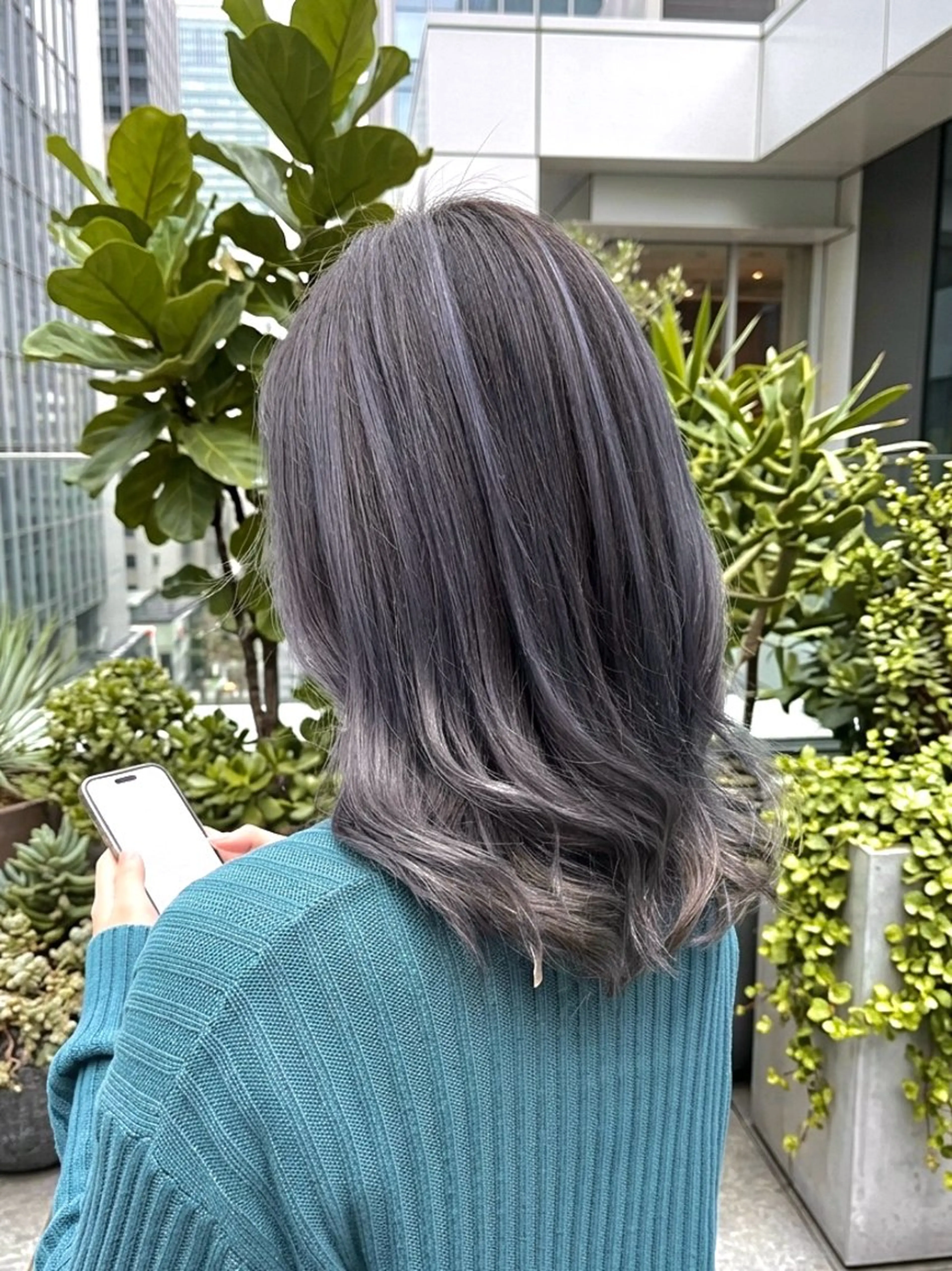 セミロング カラー カット ヘアカラー トリートメント ヘッドスパ 海外Style🌱 KOHEIのヘアスタイル
