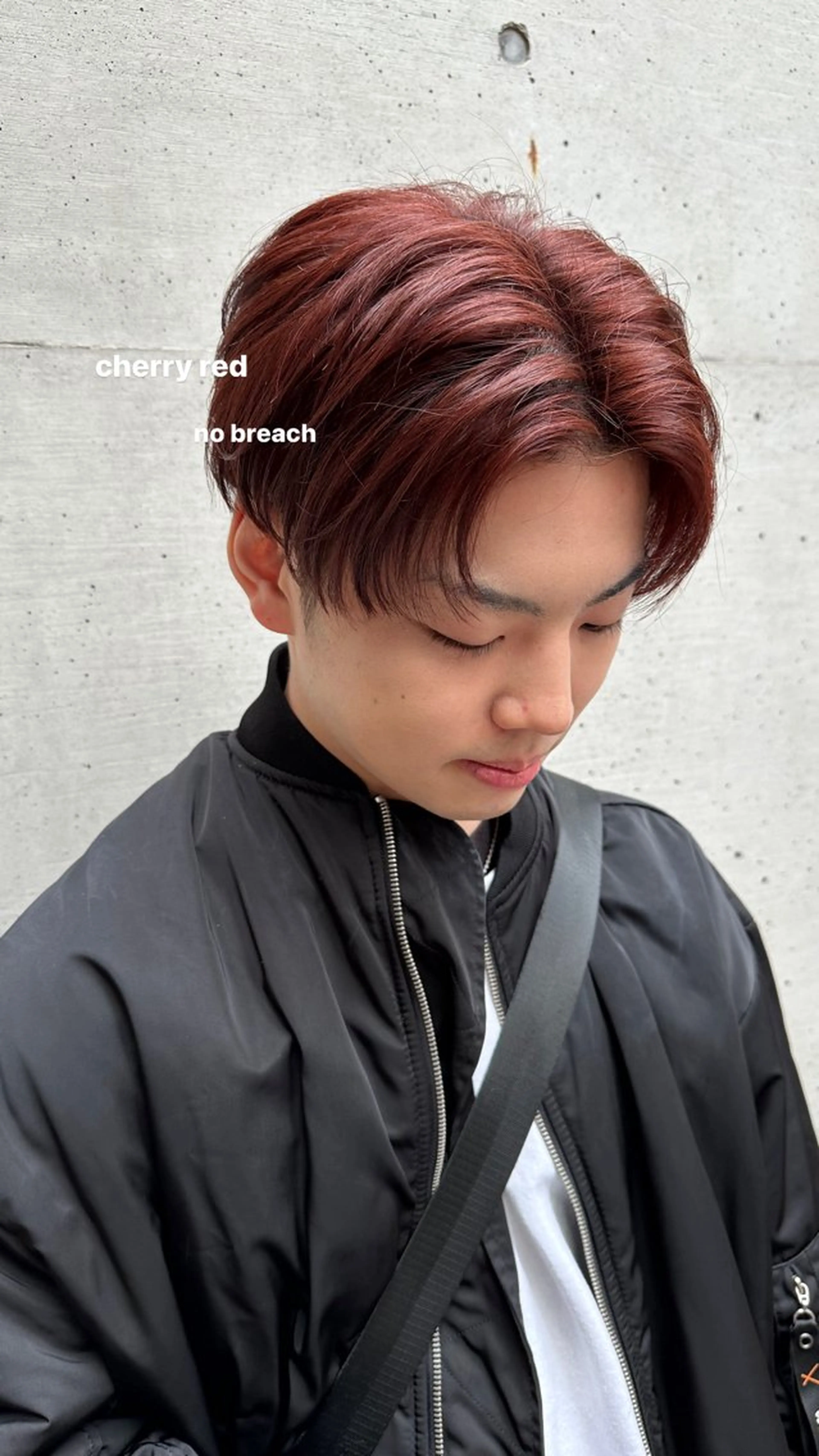 カラー メンズ v-lab studio所属・韓国レイヤーカット/ 艶カラー/ noaのヘアスタイル