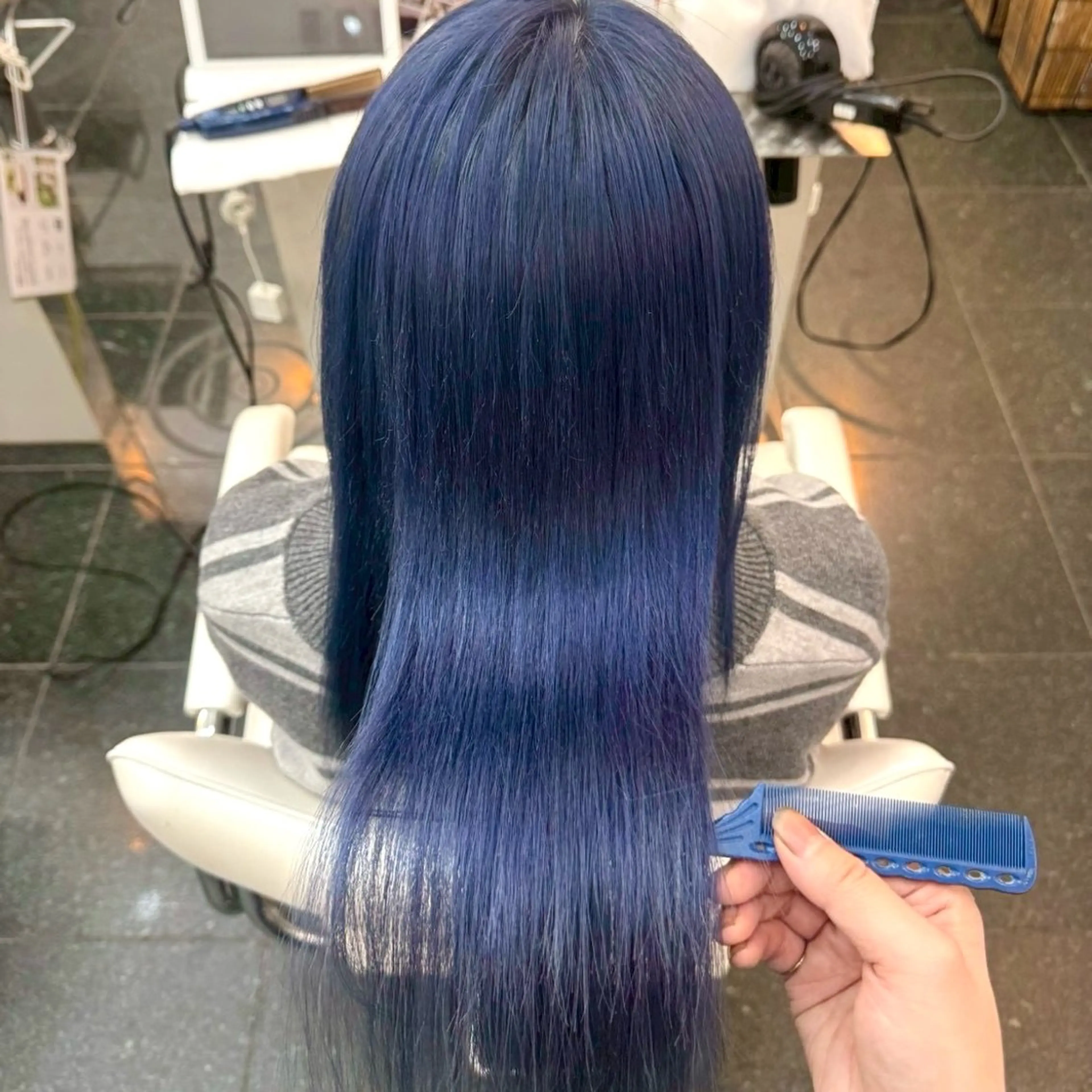 ロング カラー 癒しの艶髪ケア 💚真凜のヘアスタイル