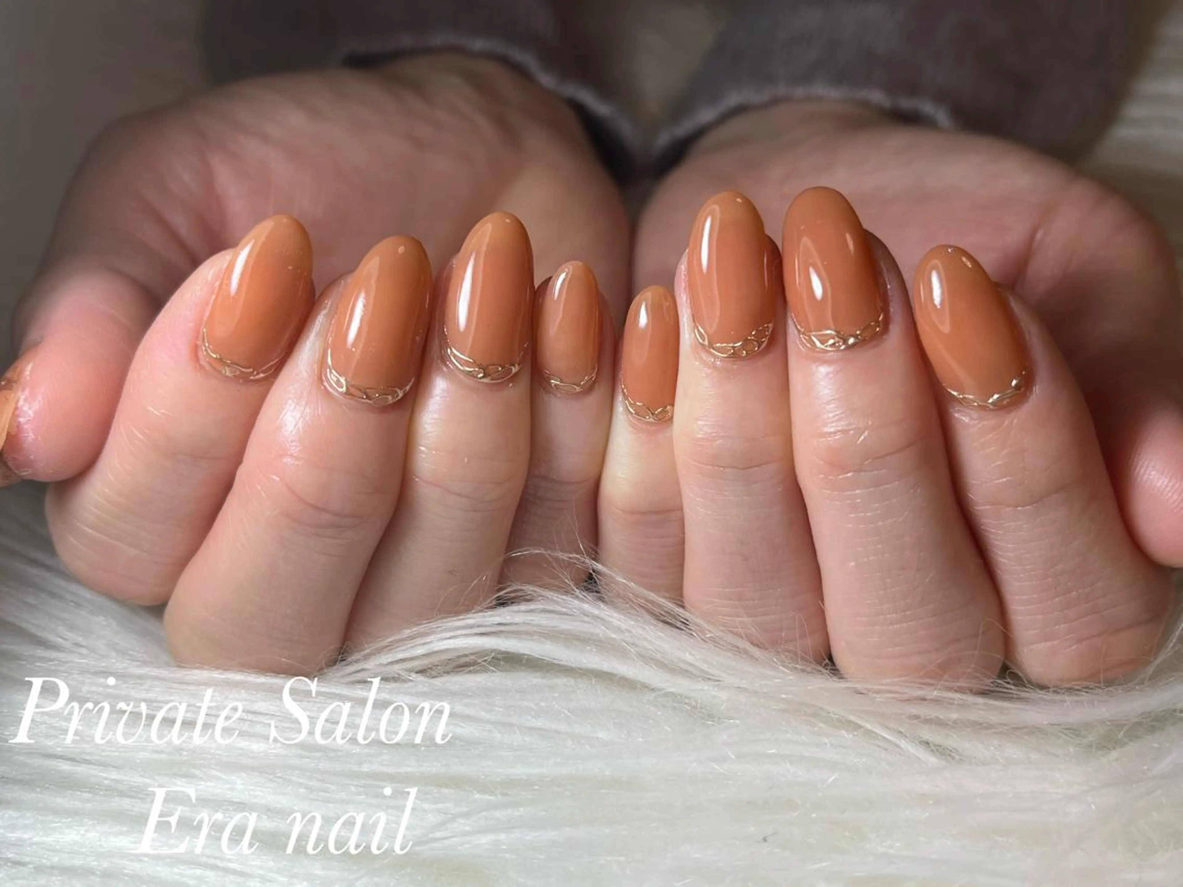 ネイル ミラーネイル ワンカラーネイル ハンドネイル Era nailのネイルデザイン