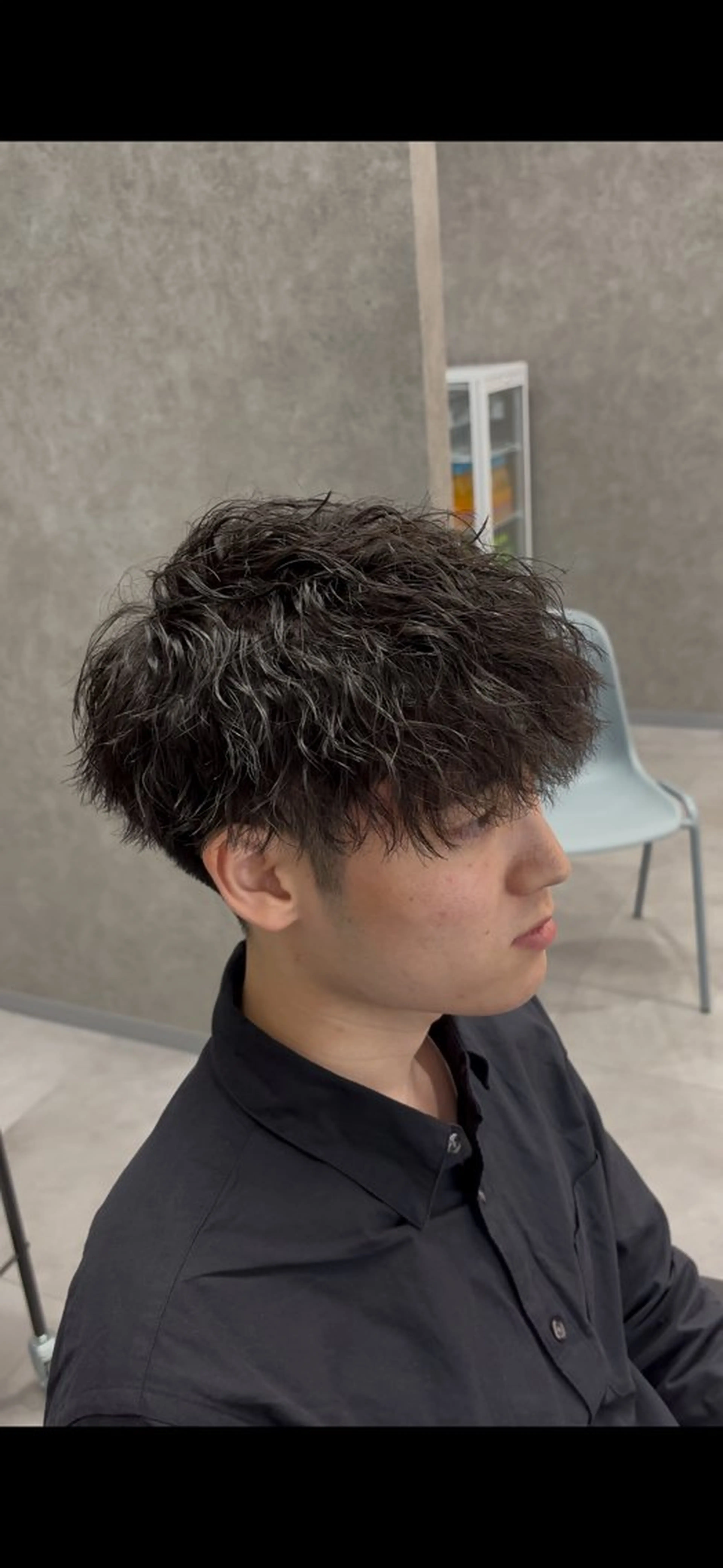 メンズ カット パーマ 田村 丈晴/カラー/パーマのヘアスタイル