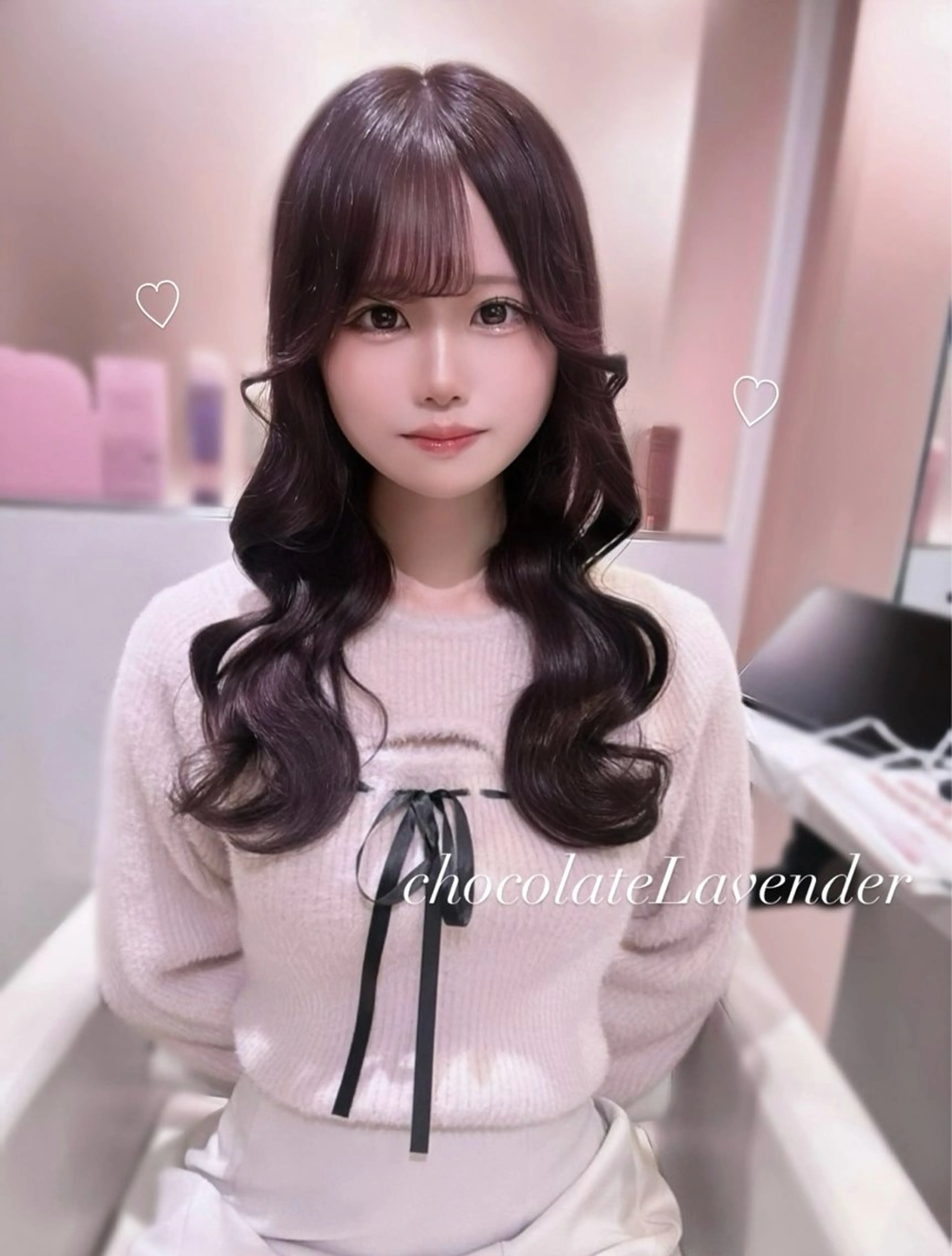 ロング ヘアカラー yuuna モデル募集中🤍のヘアスタイル