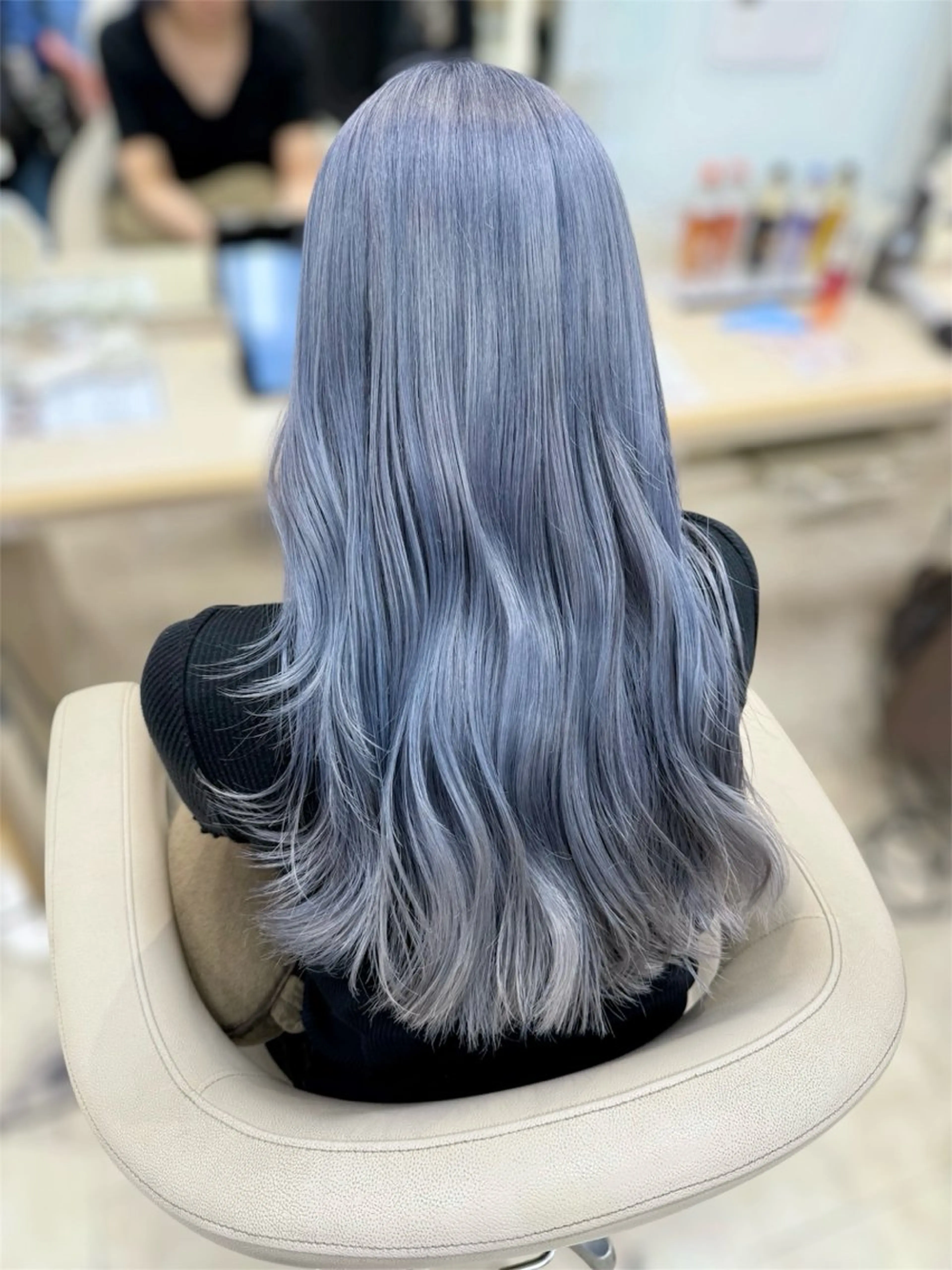 ロング カラー ヘアアレンジ ブリーチ デザインカラー ハイトーンカラー レイヤーカット カット ヘアカラー トリートメント 🍒KIKUCHI KANAE🍒のヘアスタイル