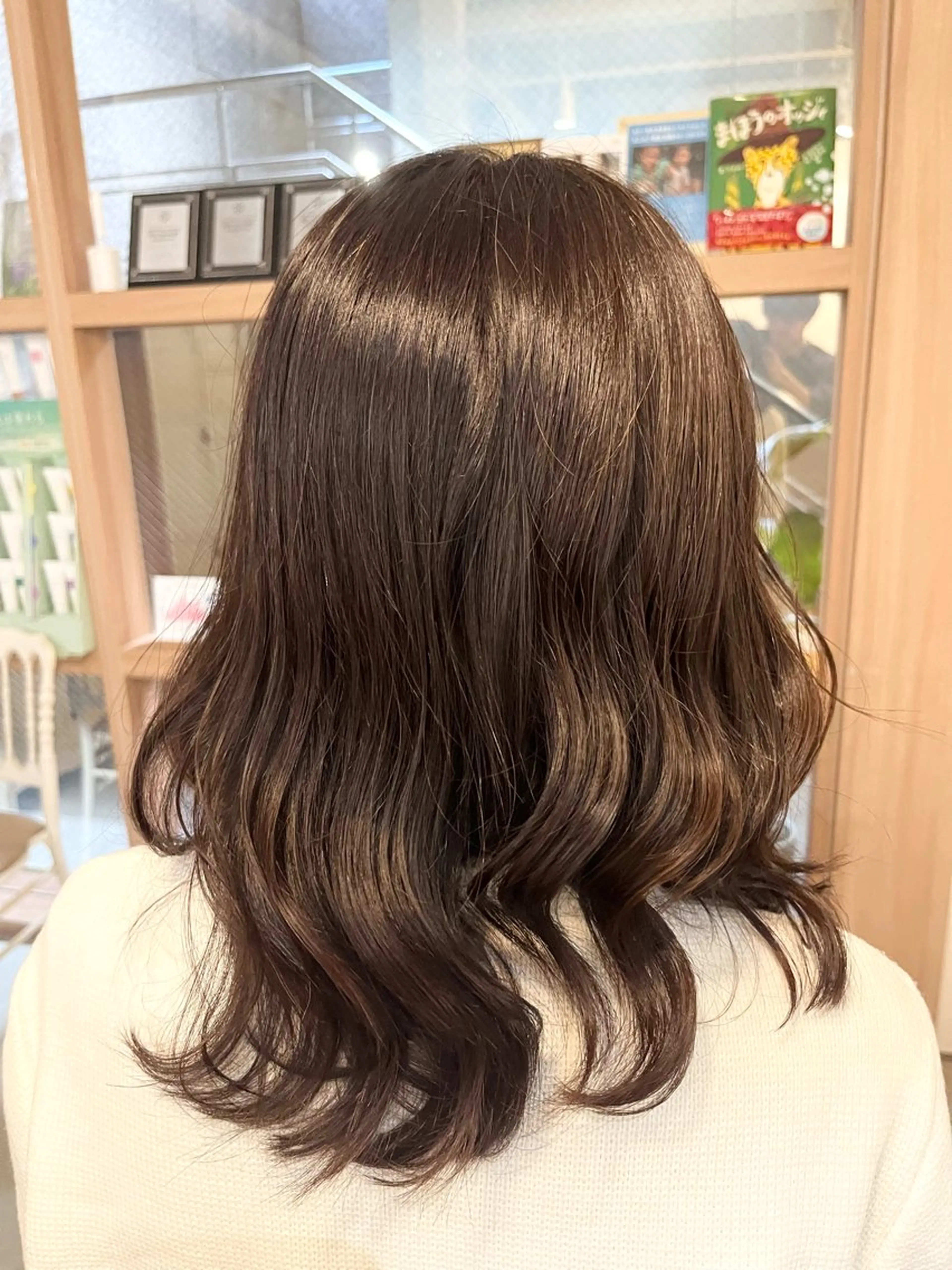 ミディアム 前野 祥太のヘアスタイル