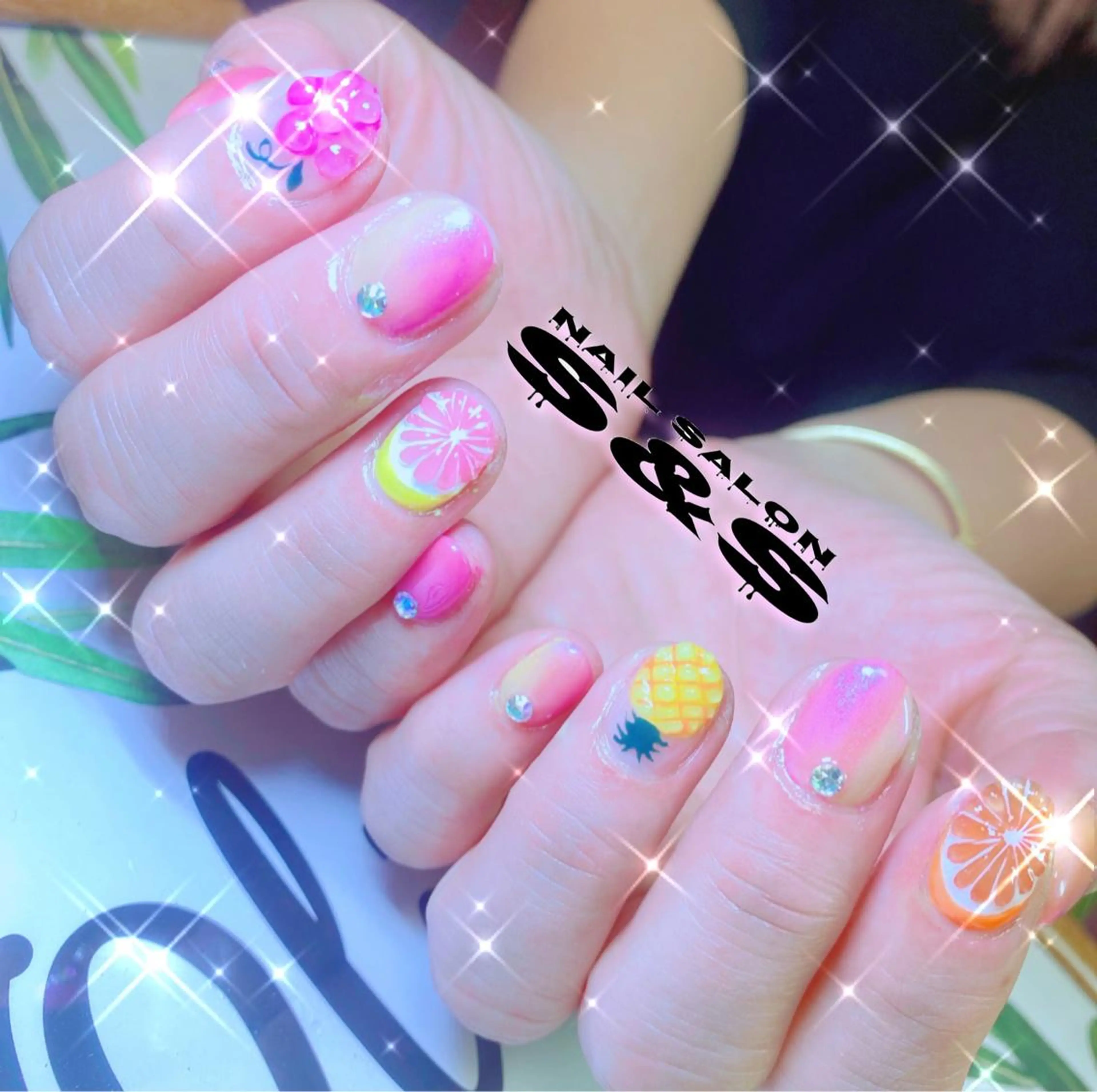 ネイル 長さ出し メンズネイル 持ち込み スカルプネイル S&S 村田小百合のネイルデザイン