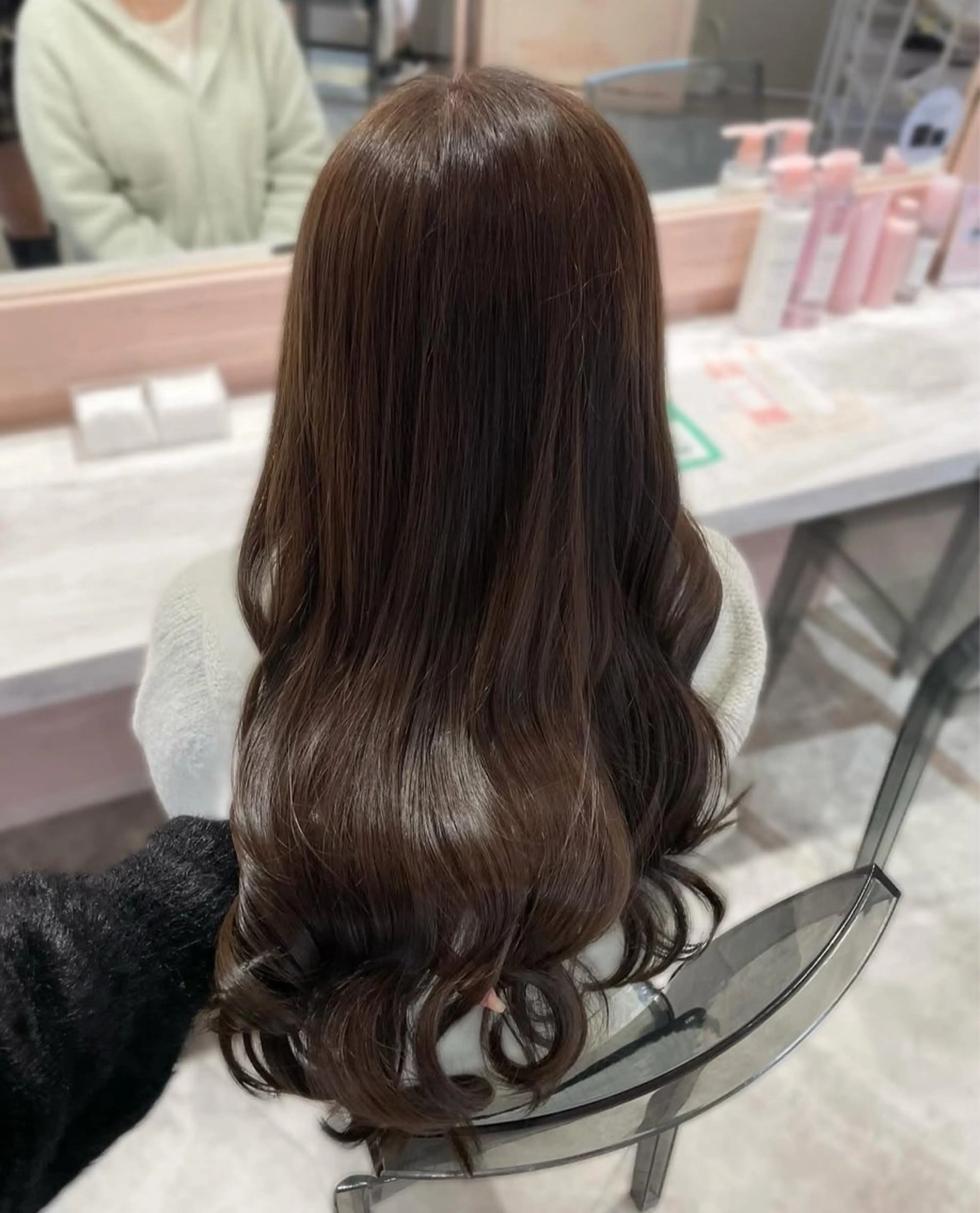 ロング カラー 🤍ふんわりアイドル カラー🎀Rio🪽のヘアスタイル