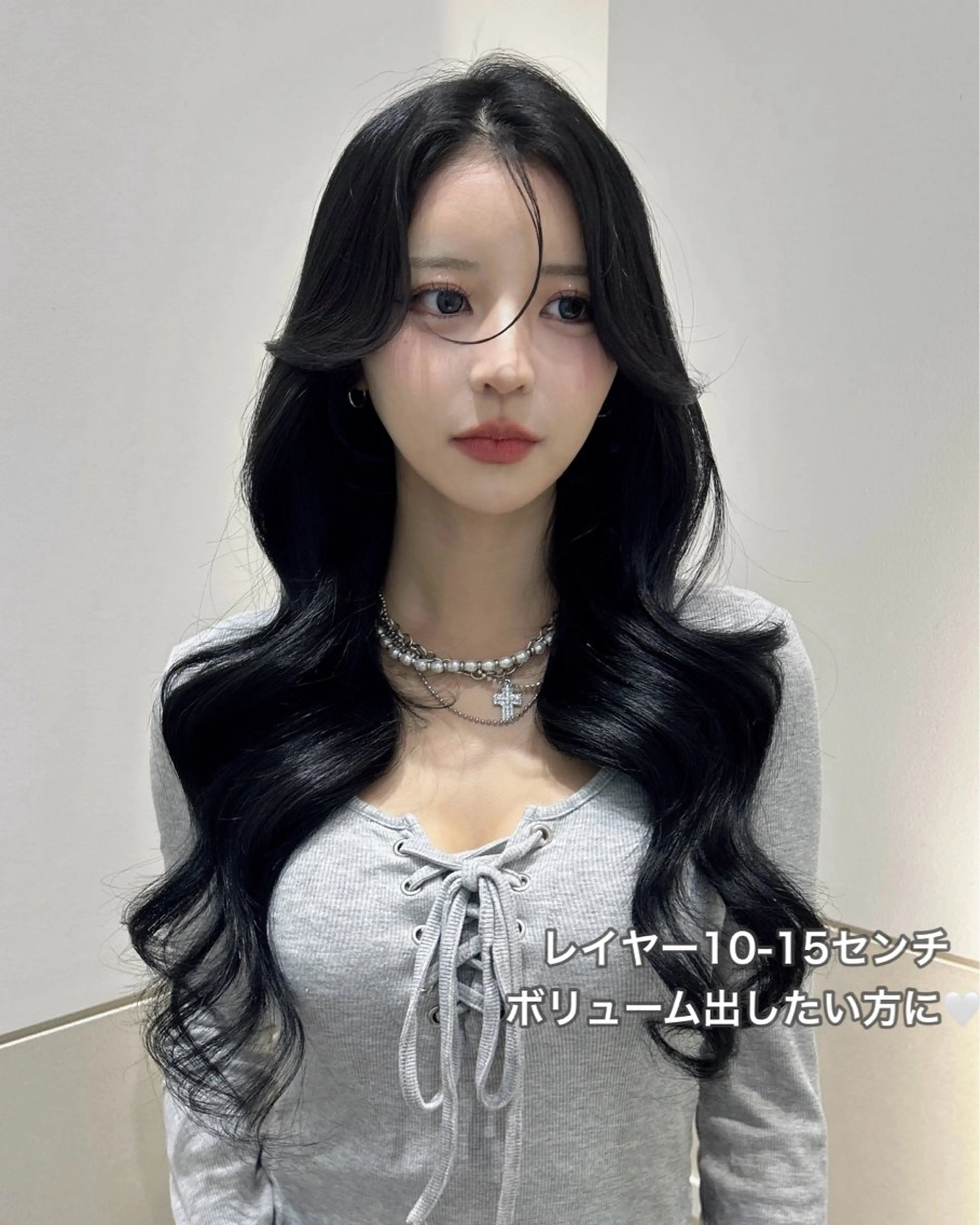 ロング カラー カット トリートメント 🩷韓国ヘア/ミディ アム🩷Maikaのヘアスタイル