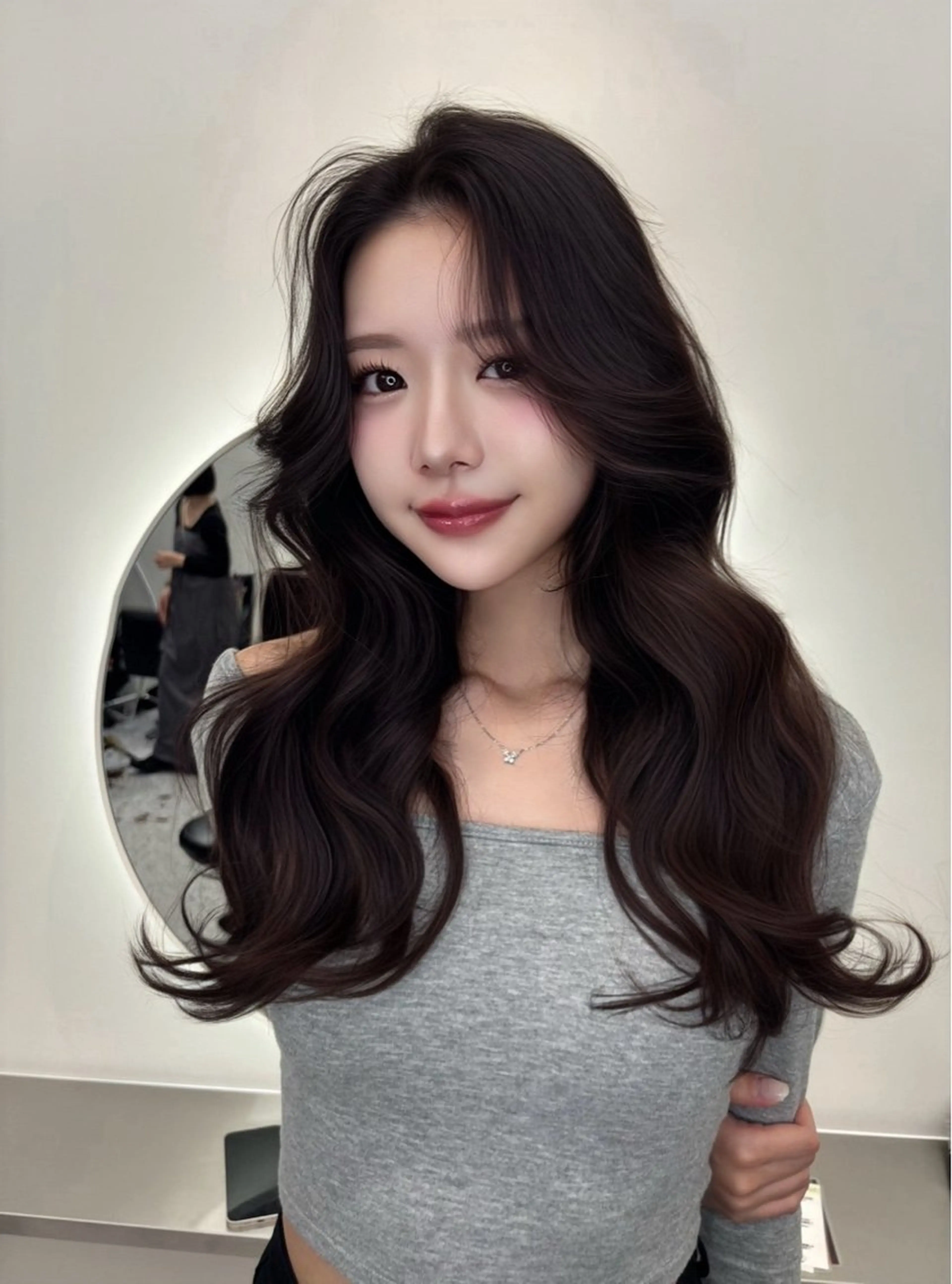 ロング 🩵透明感艶髪 縮毛矯正masa🩵のヘアスタイル