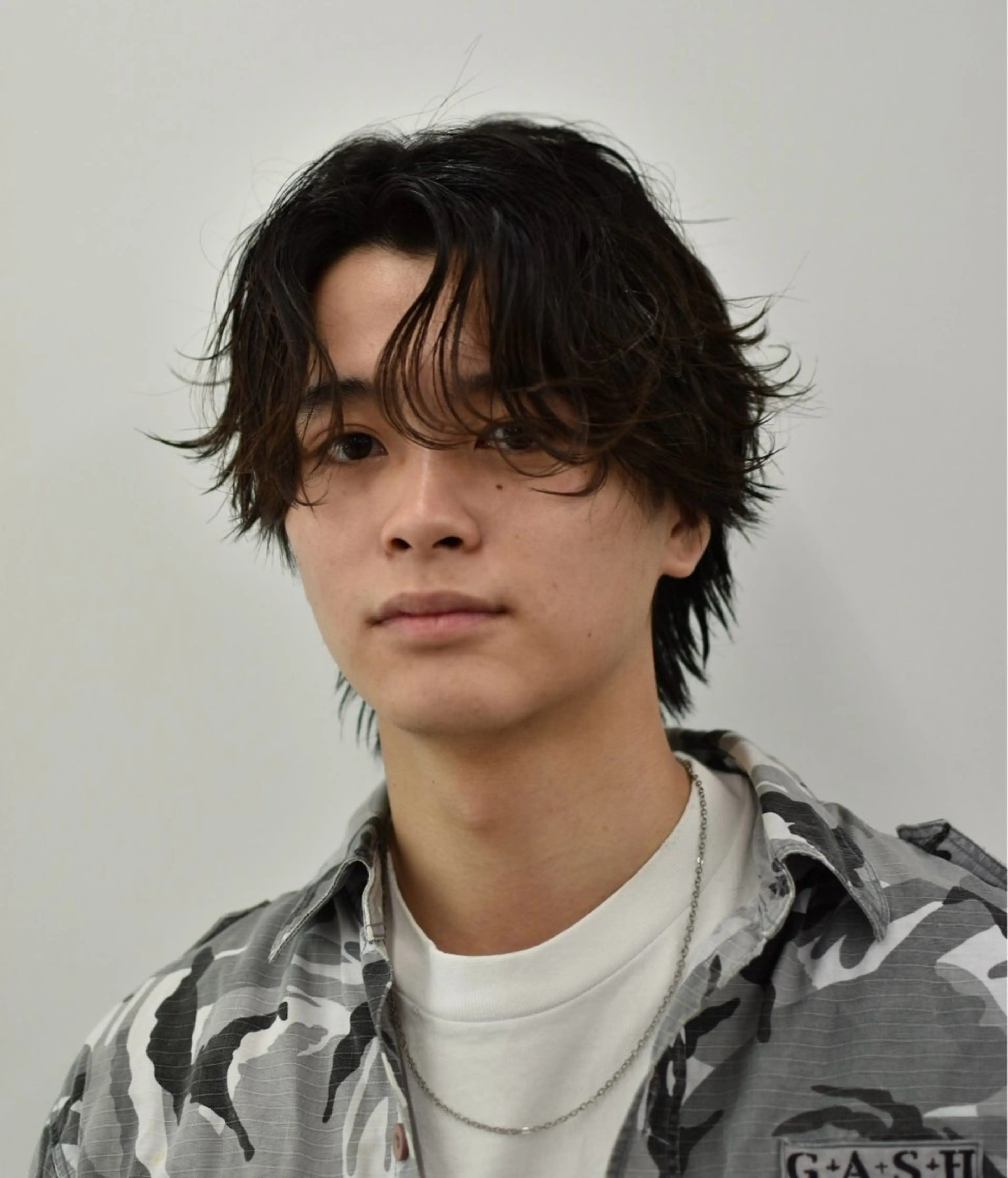 セミロング メンズ kiona所属・守屋裕太/カット /パーマ/カラーのヘアスタイル