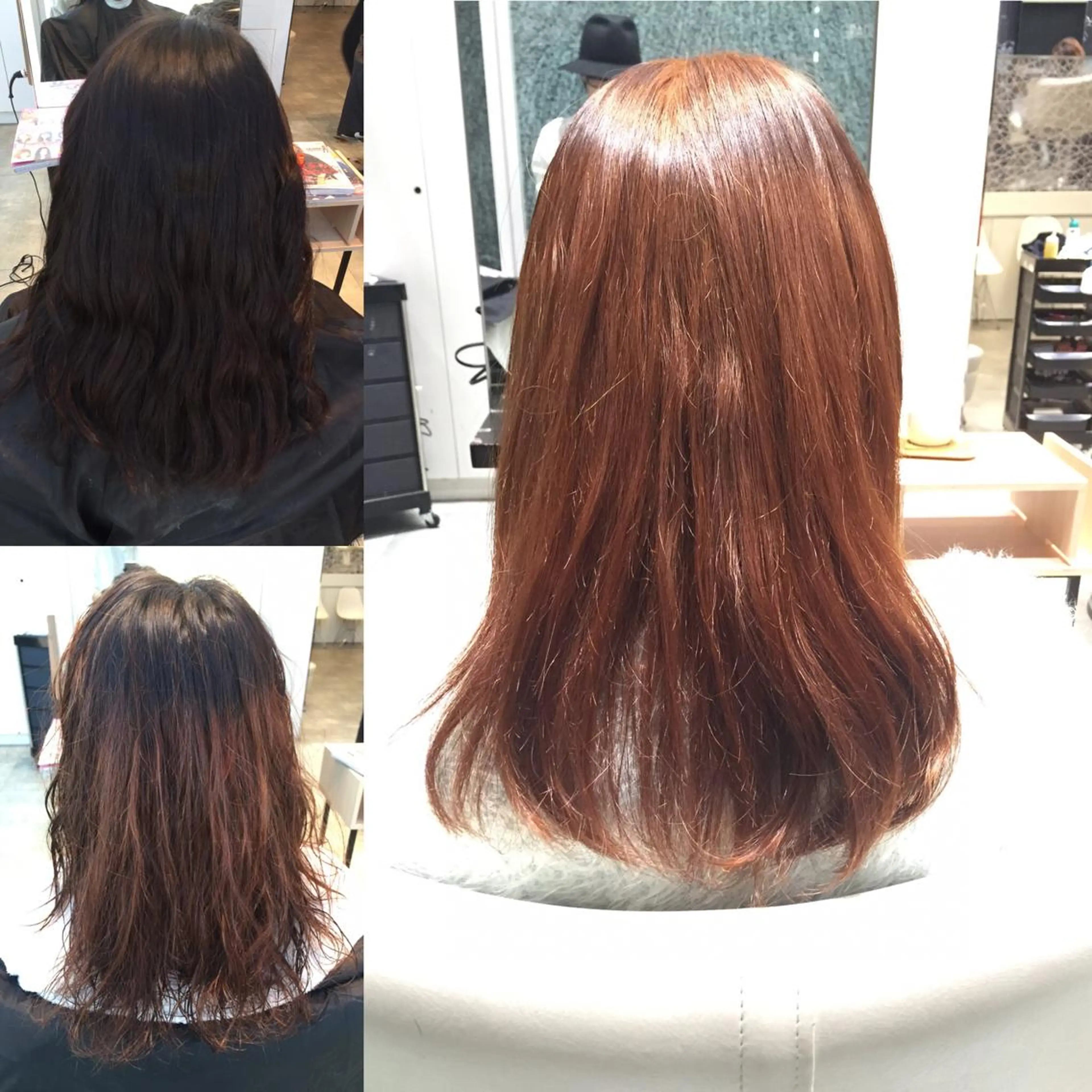 ミディアム セミロング ロング カラー Re:ta KANZOのヘアスタイル