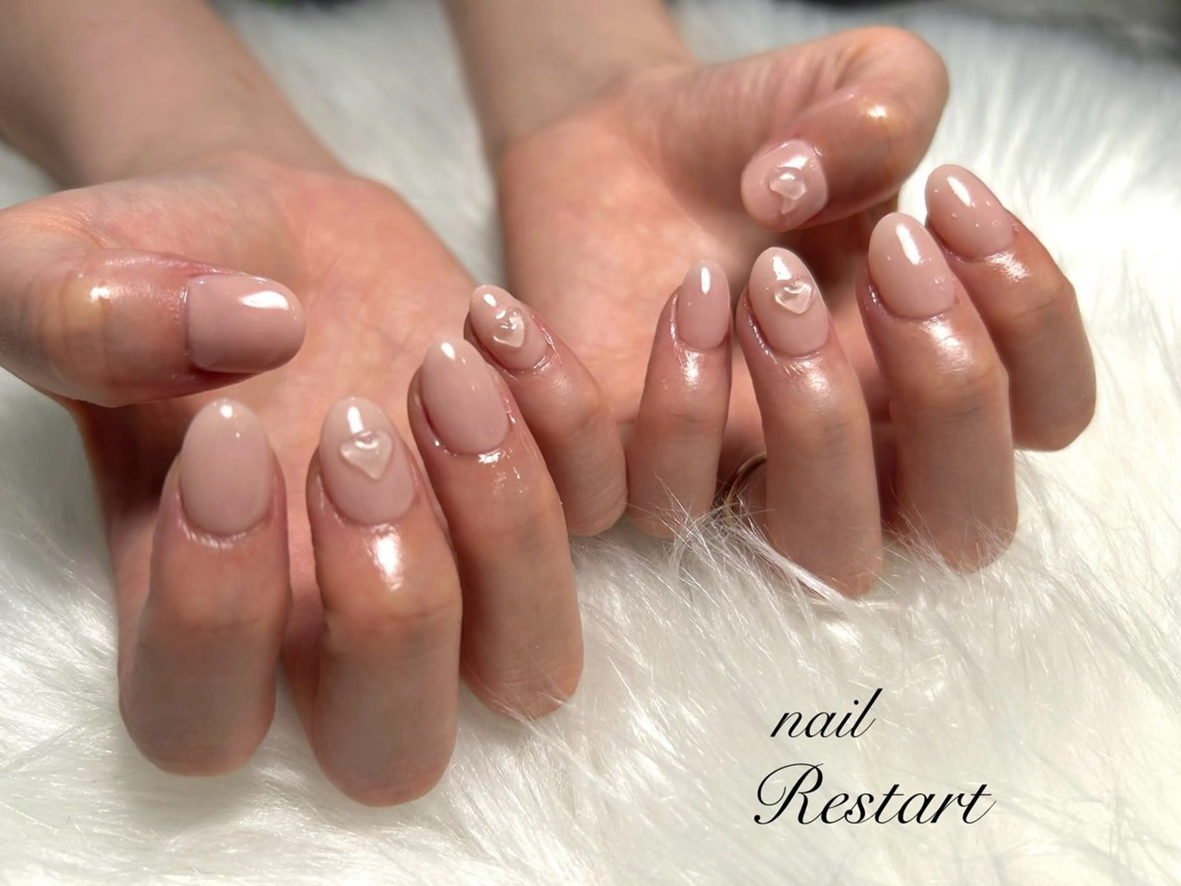 ショート ハンドネイル nail Restart所属・Restart YURIのネイルデザイン