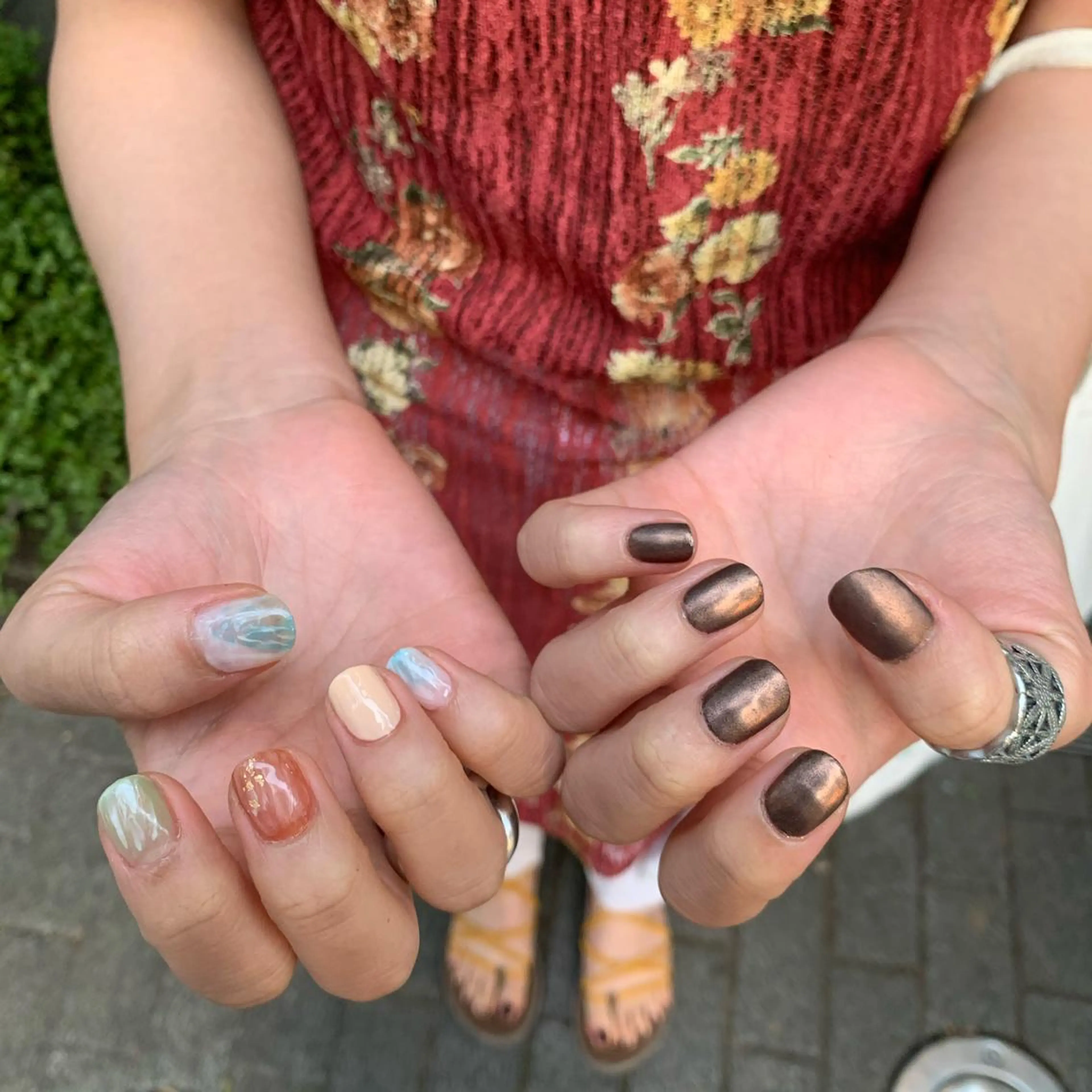 ネイル 平野葵🎀 hair/nailのネイルデザイン