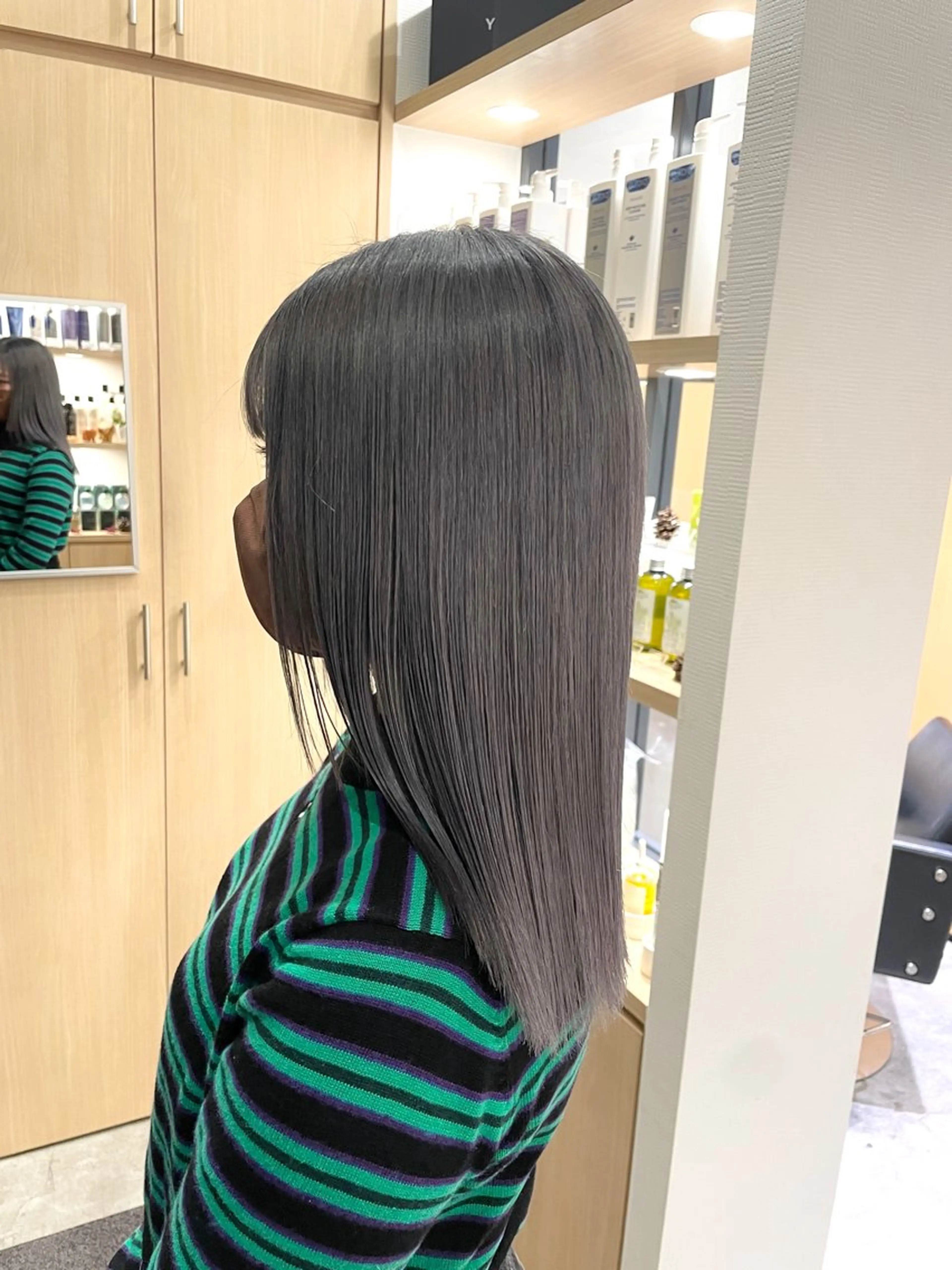 ミディアム カラー ヘアカラー トリートメント 城　健太郎 💎ハイトーンのヘアスタイル