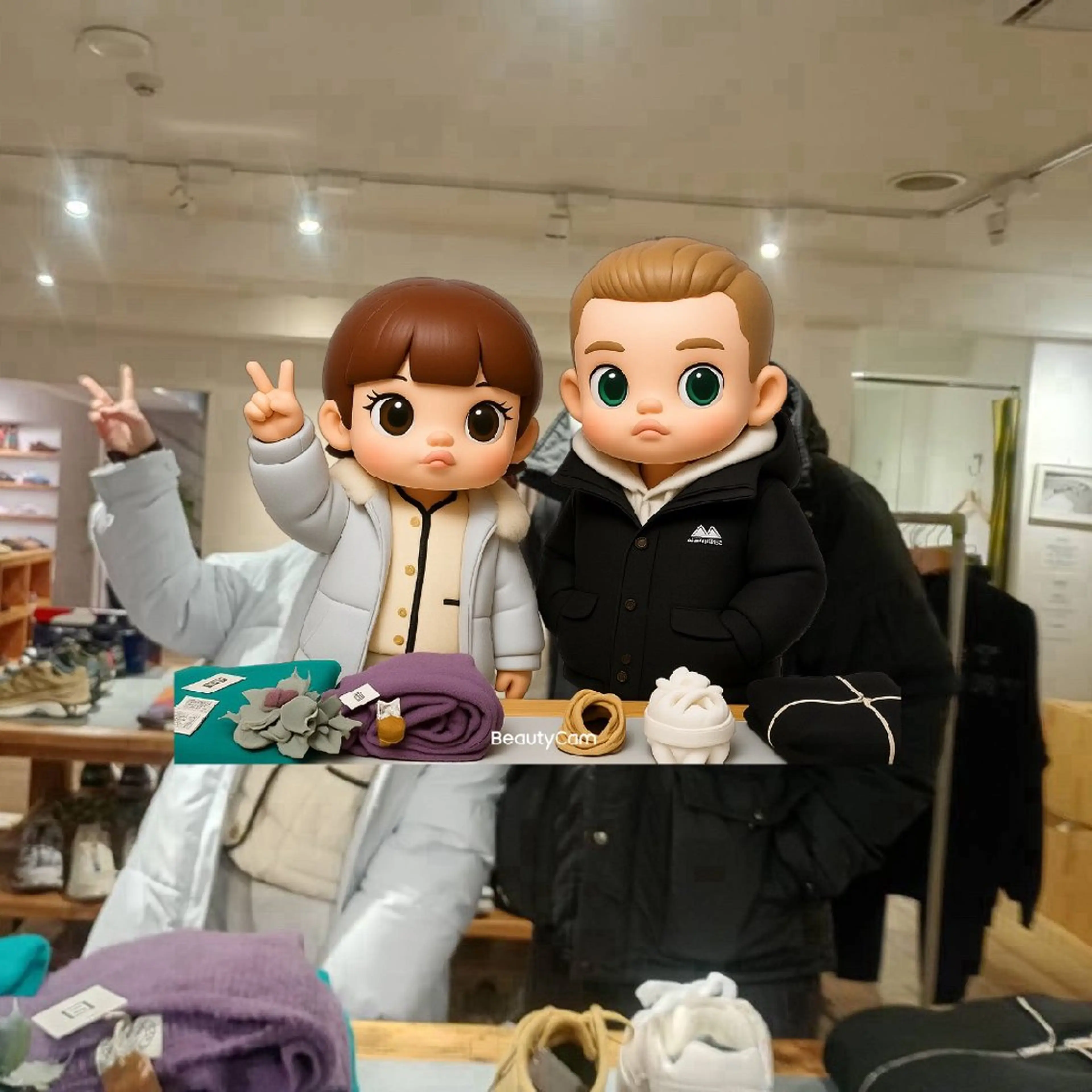 ✌ペアでよもぎ蒸しの写真