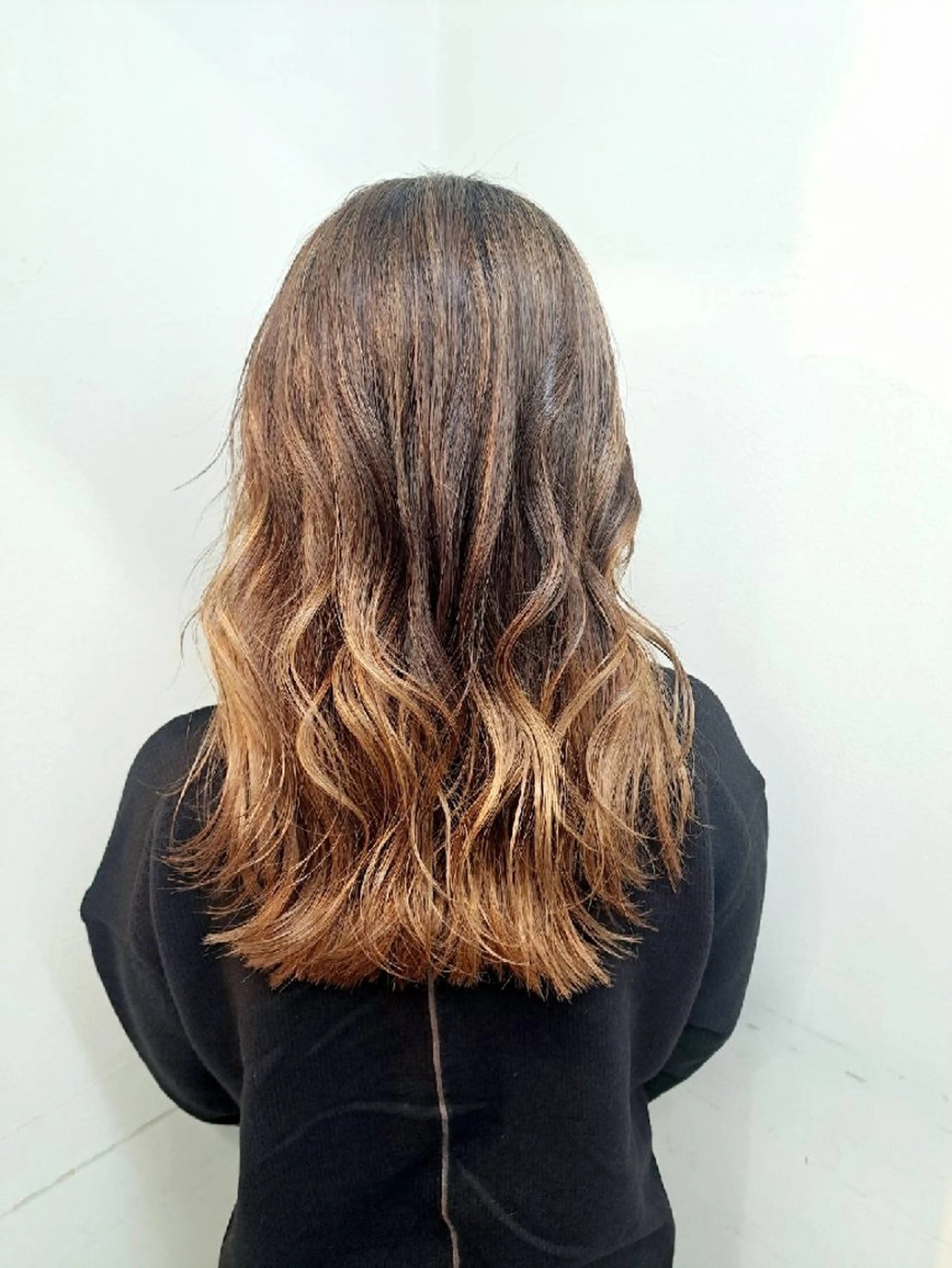 ロング カラー ビーオーダーズ所属・ダブルカラーモデル☆ SHUNYAのヘアスタイル