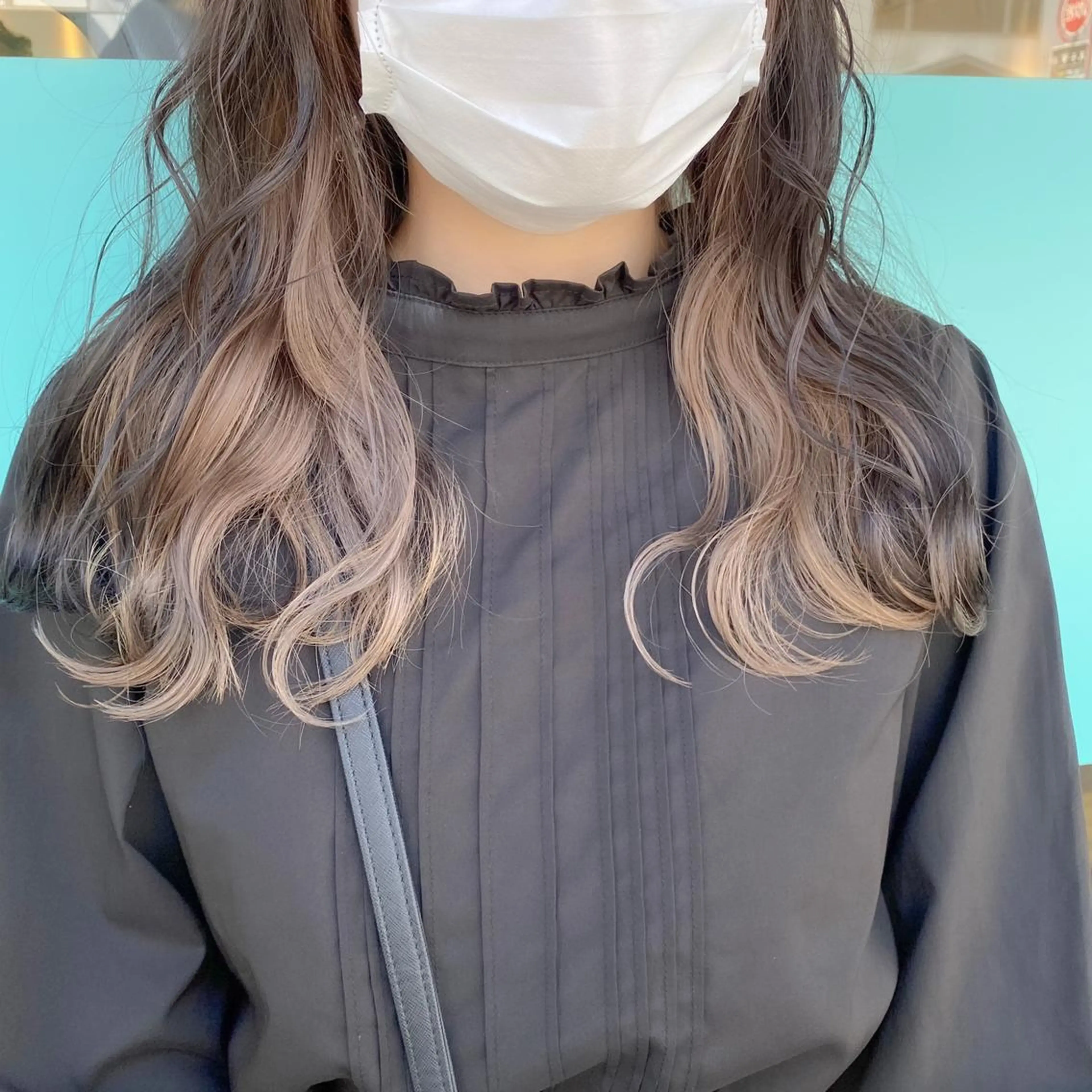 【部分カラー✨】イヤリングカラー・インナーカラー🌷の写真