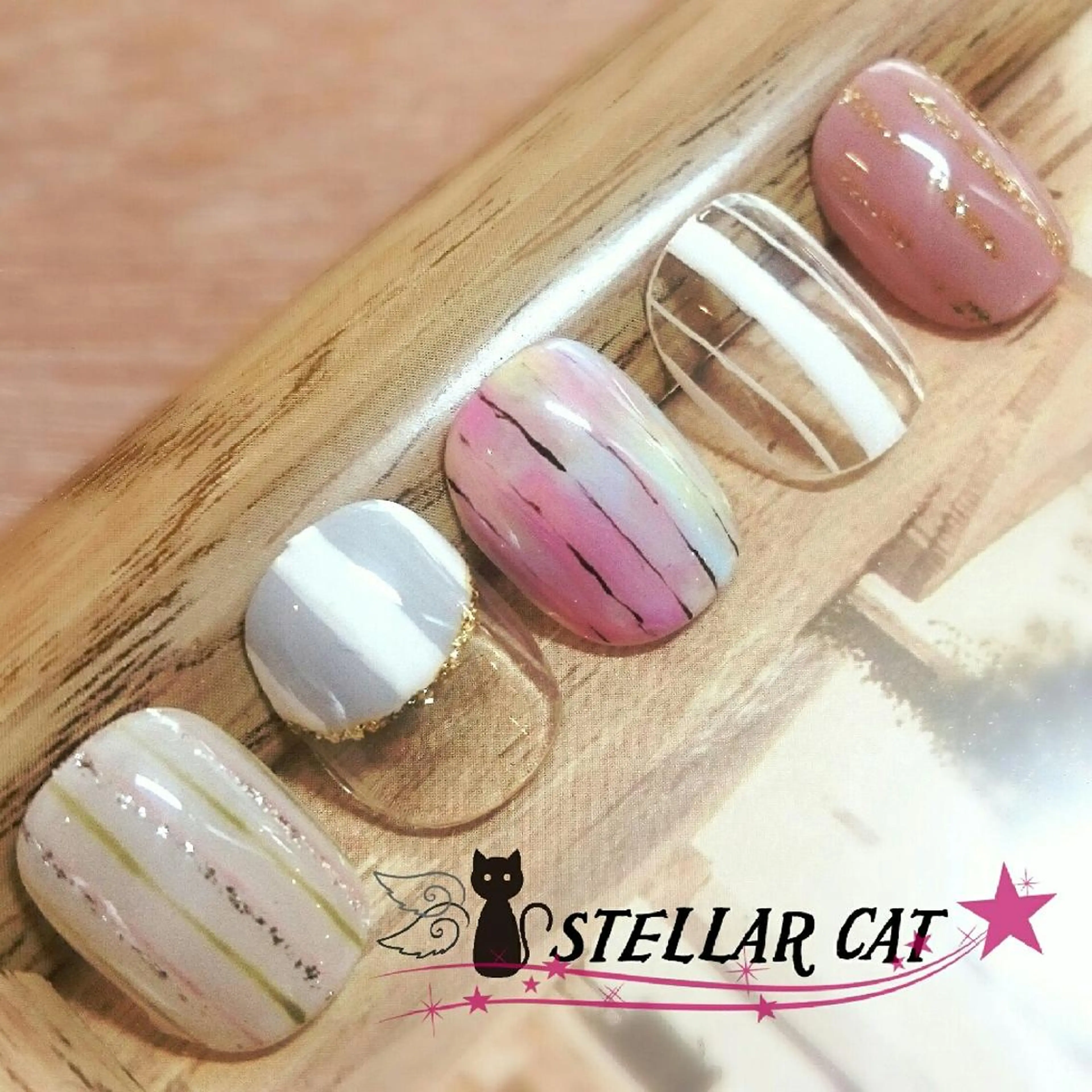 ネイル ショートネイル専門 StellarCatのネイルデザイン