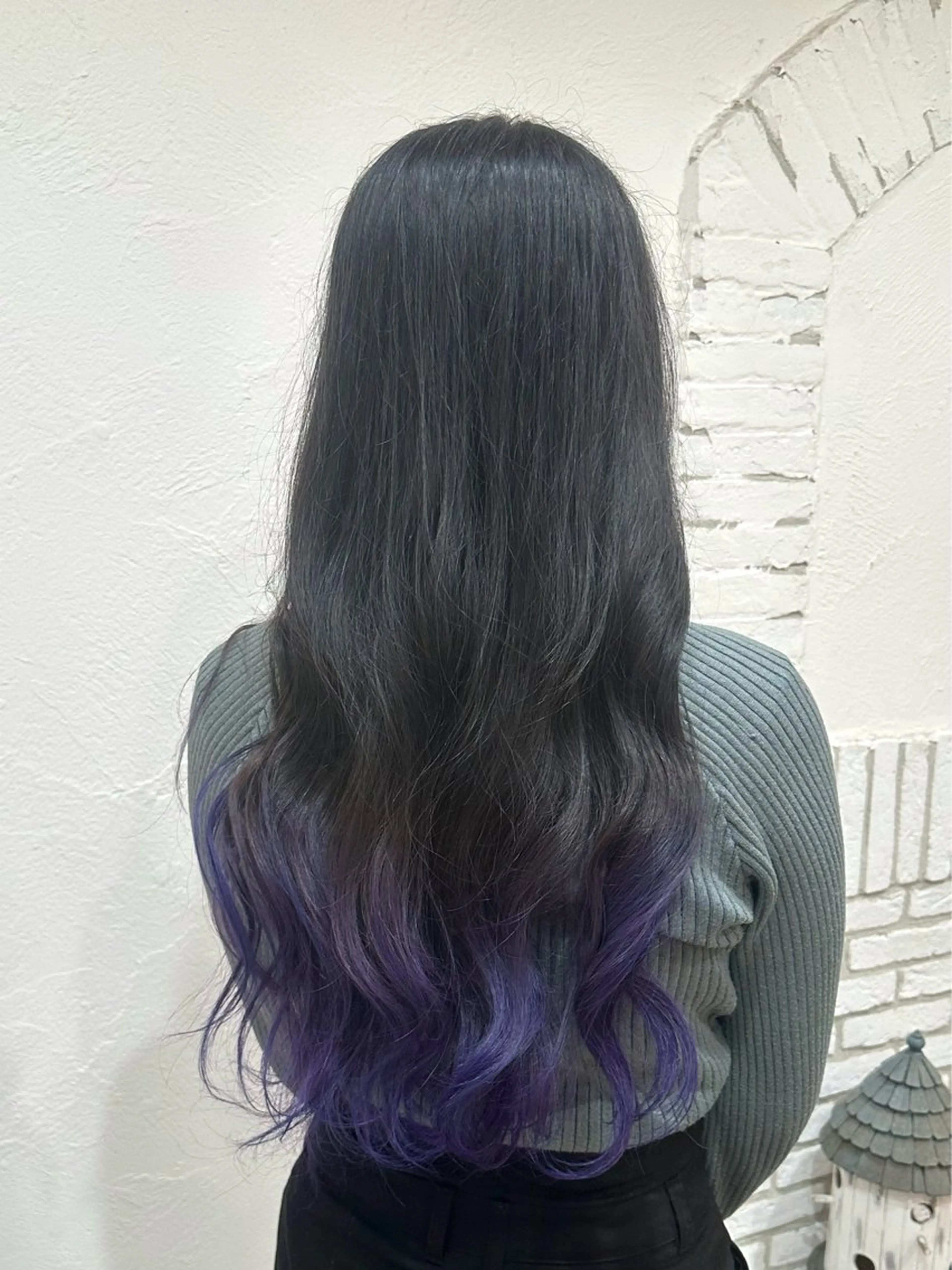 ロング カラー ブリーチ ヘアカラー トリートメント rebloom所属・山之内匠/艶カラー/ ハイトーン/ブリーチのヘアスタイル