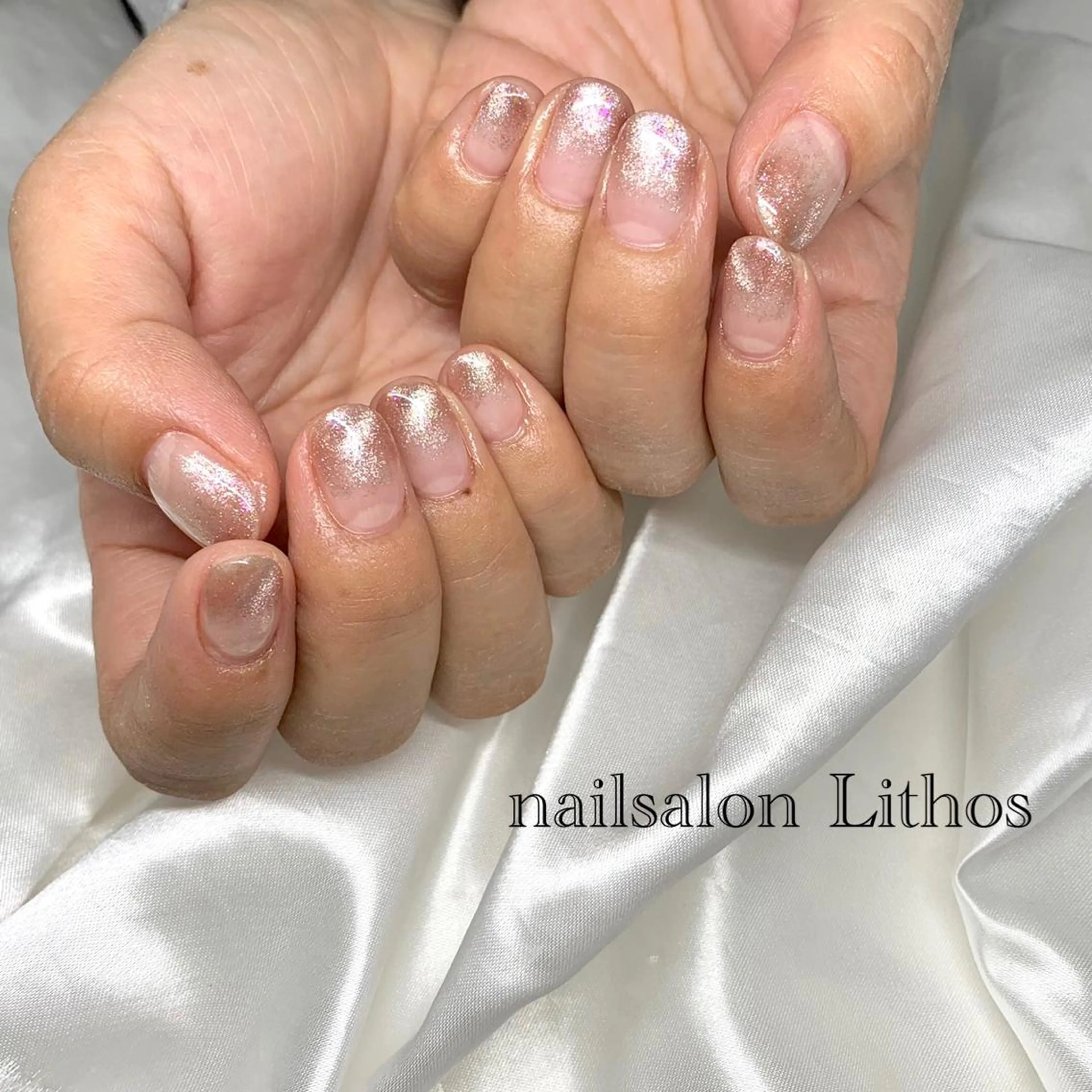 ネイル マグネットネイル ハンドネイル nailsalon Lithos所属・nailsalon Recontreのネイルデザイン