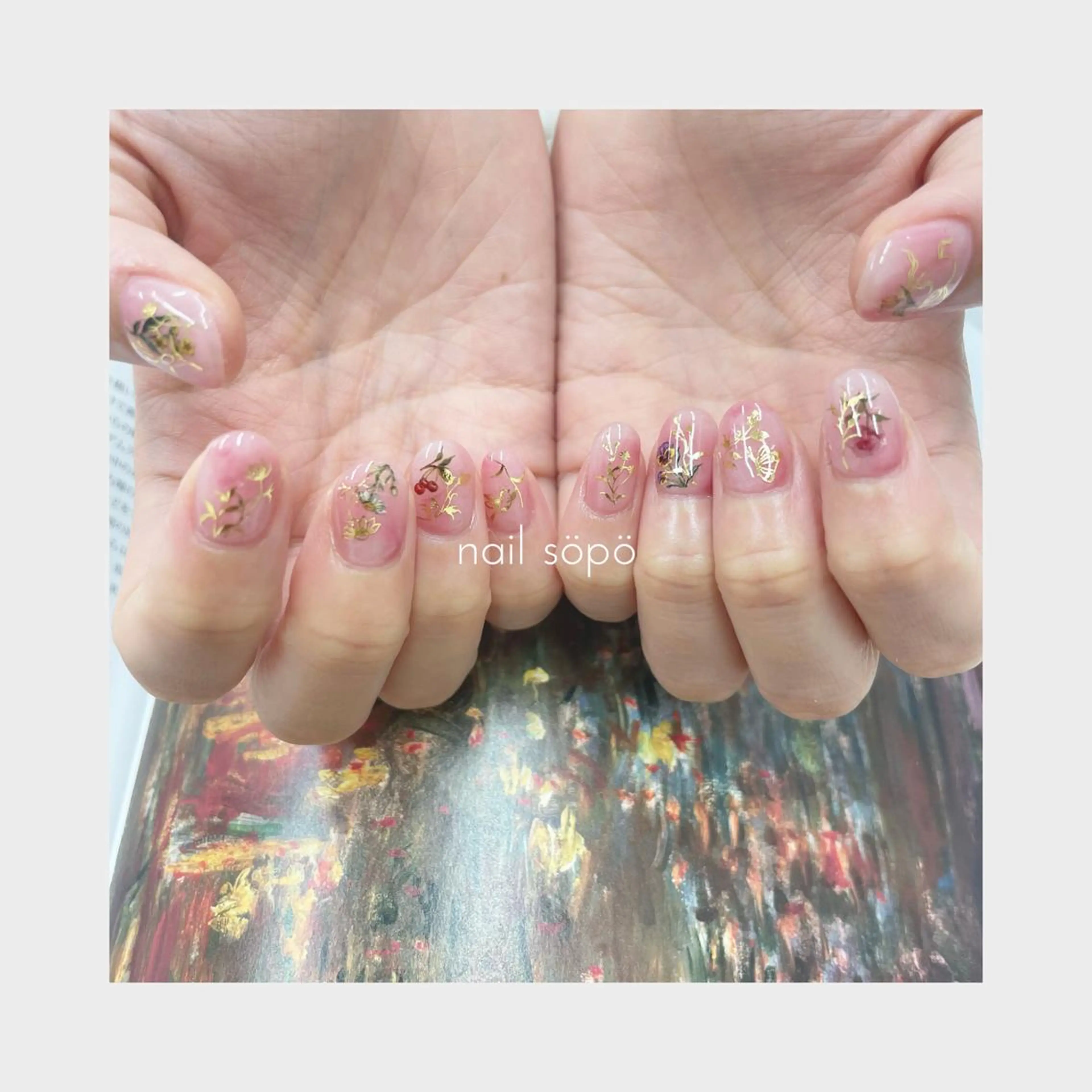 ネイル 自由が丘✳︎奥沢 nail söpöのネイルデザイン