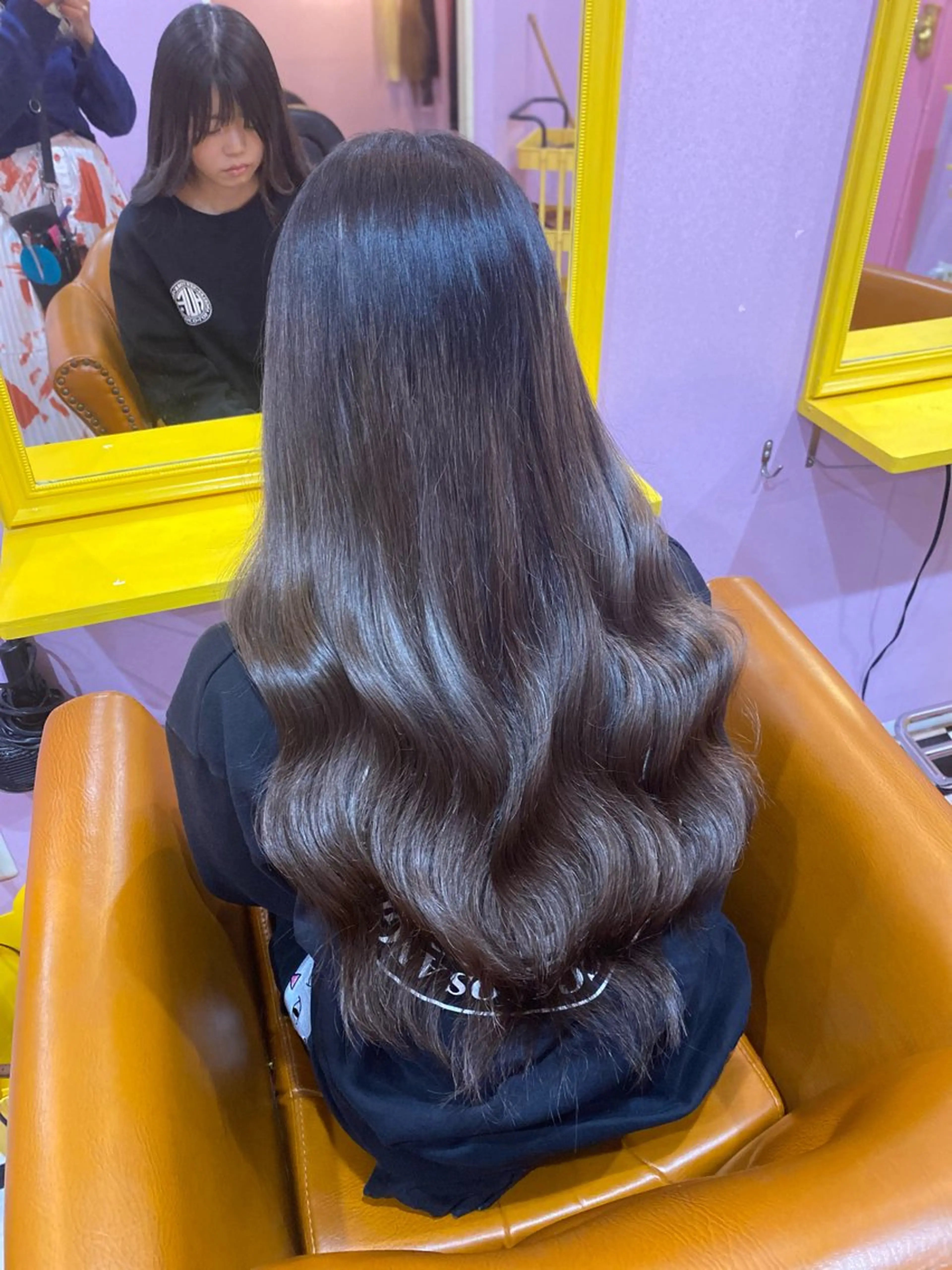 ミディアム チビ編み込みエクステ どぅ〜す/YUIのヘアスタイル