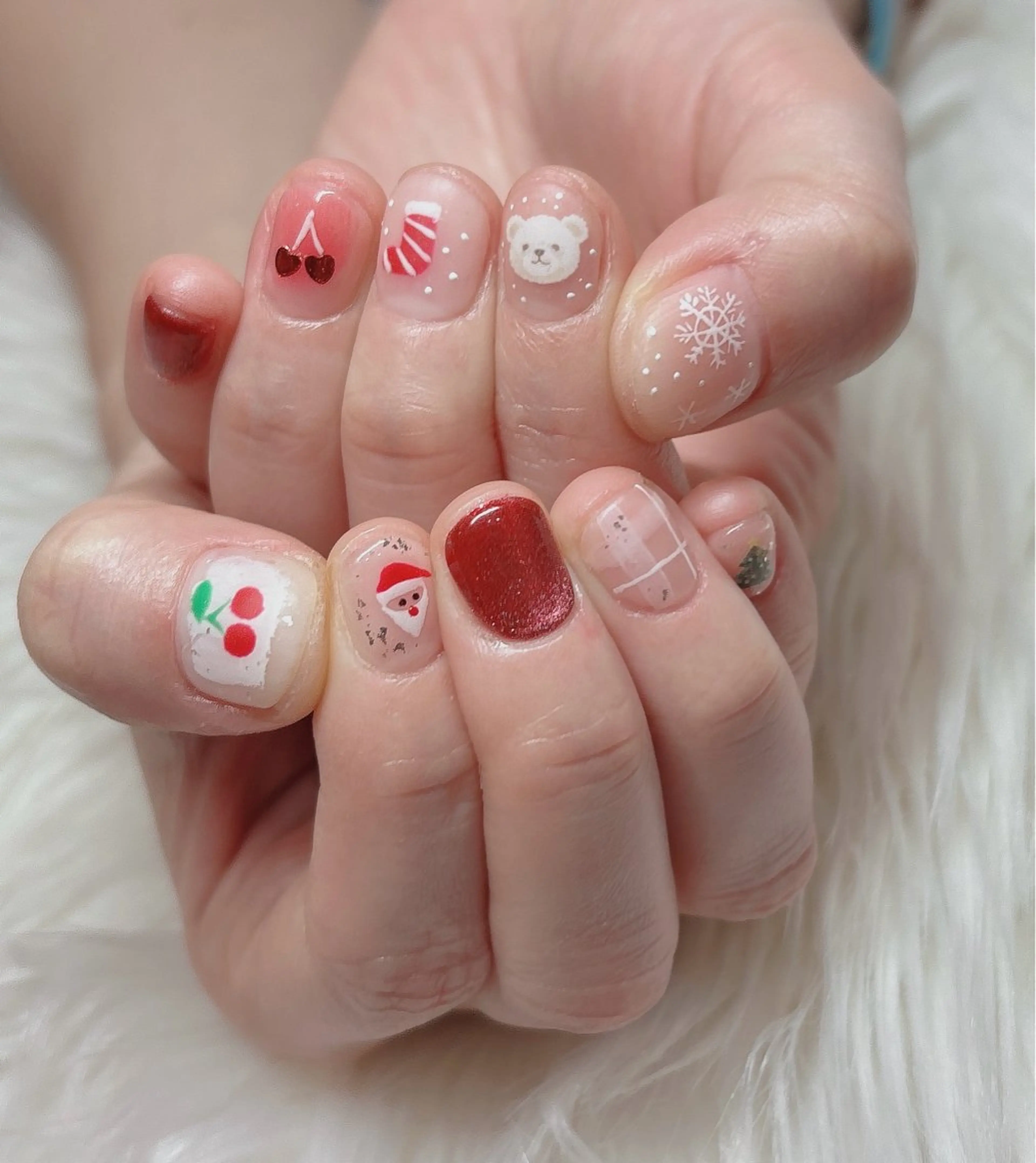 ショート 上野ネイルサロン AILEのネイルデザイン