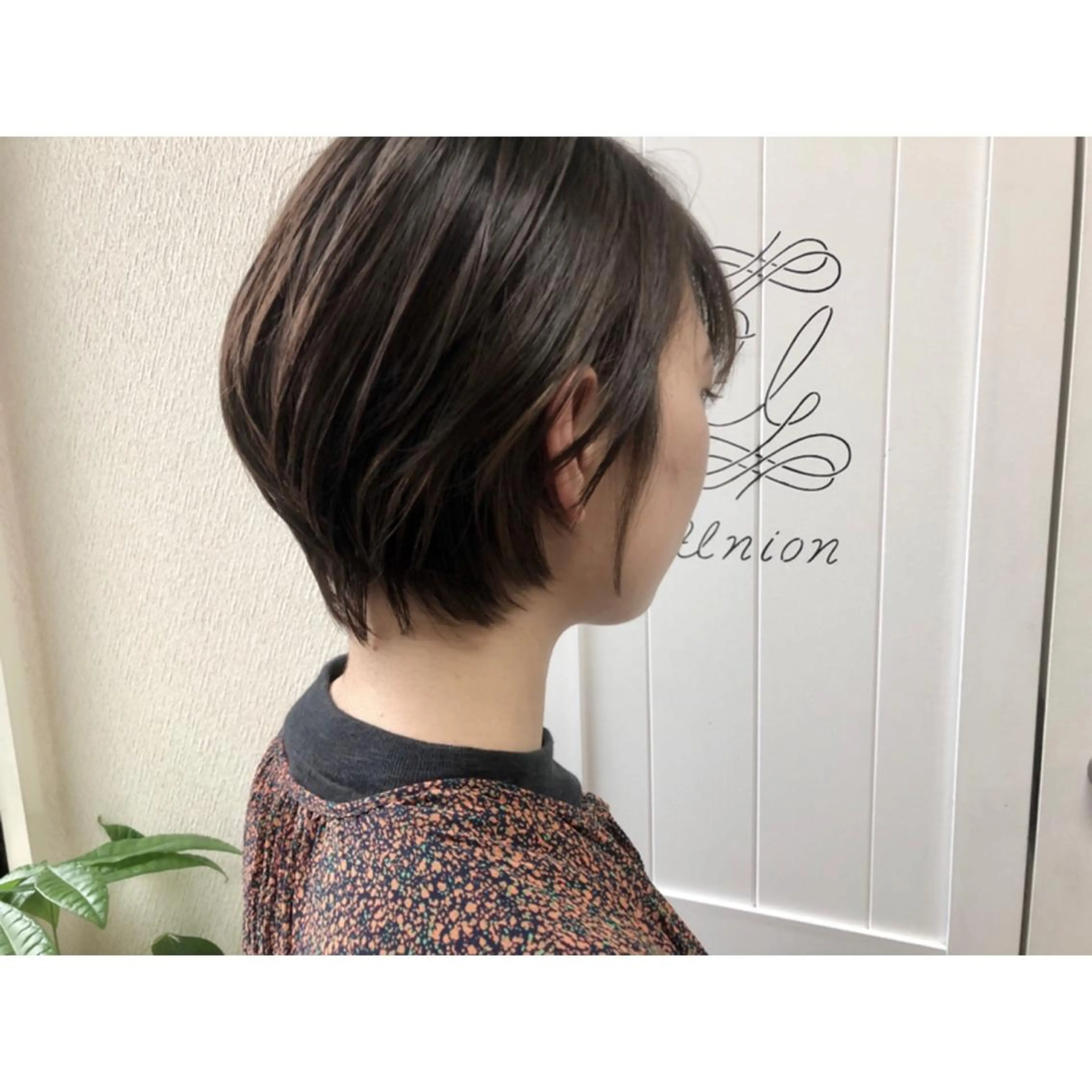 ショート カラー ショートヘア 小顔カット カット 江上拓郎/ショート /酸性ストレートのヘアスタイル