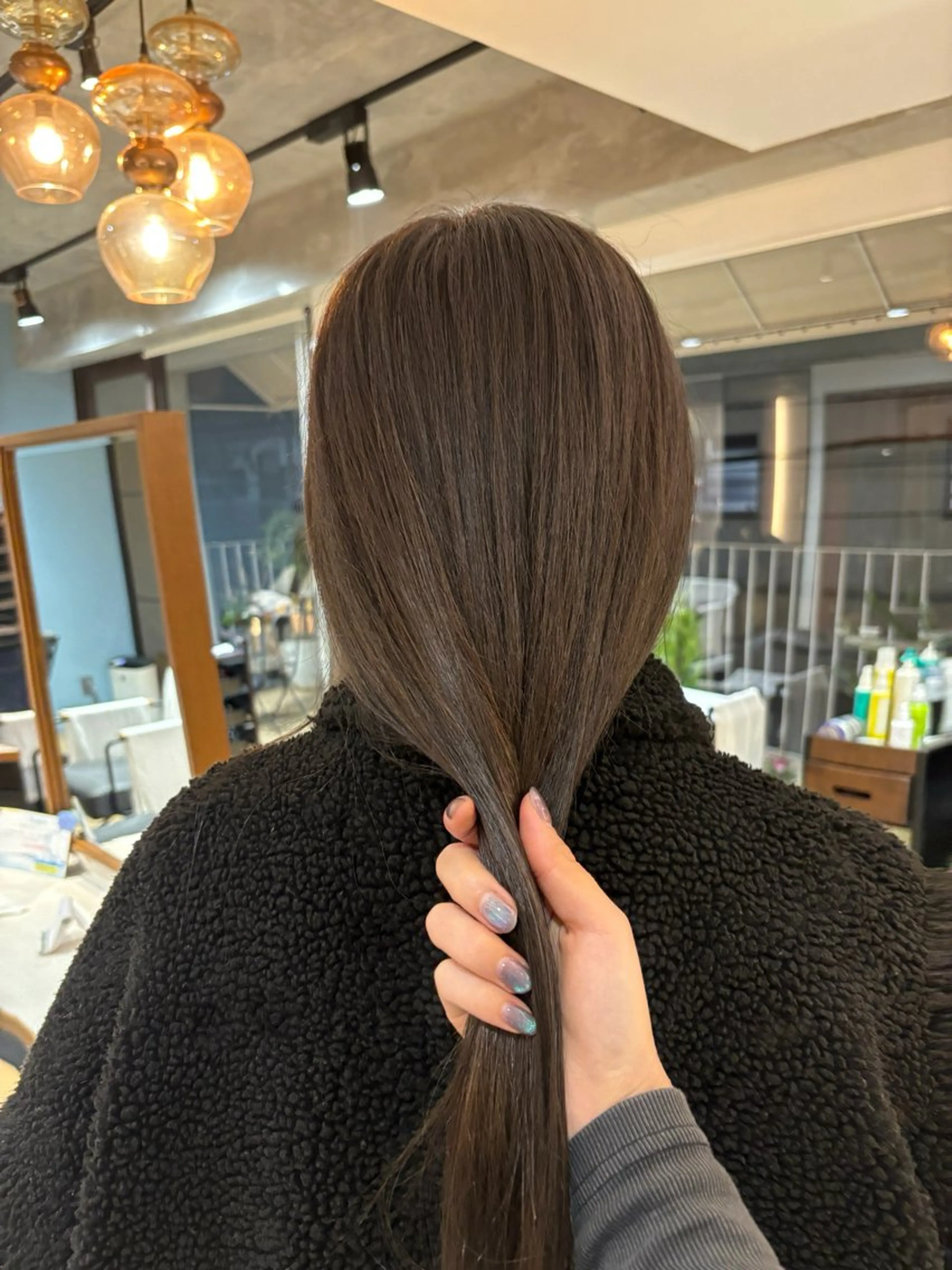 カラー ブリーチ グレージュ ブリーチなしカラー 西荻窪駅徒歩1分✨ /Lalaのヘアスタイル